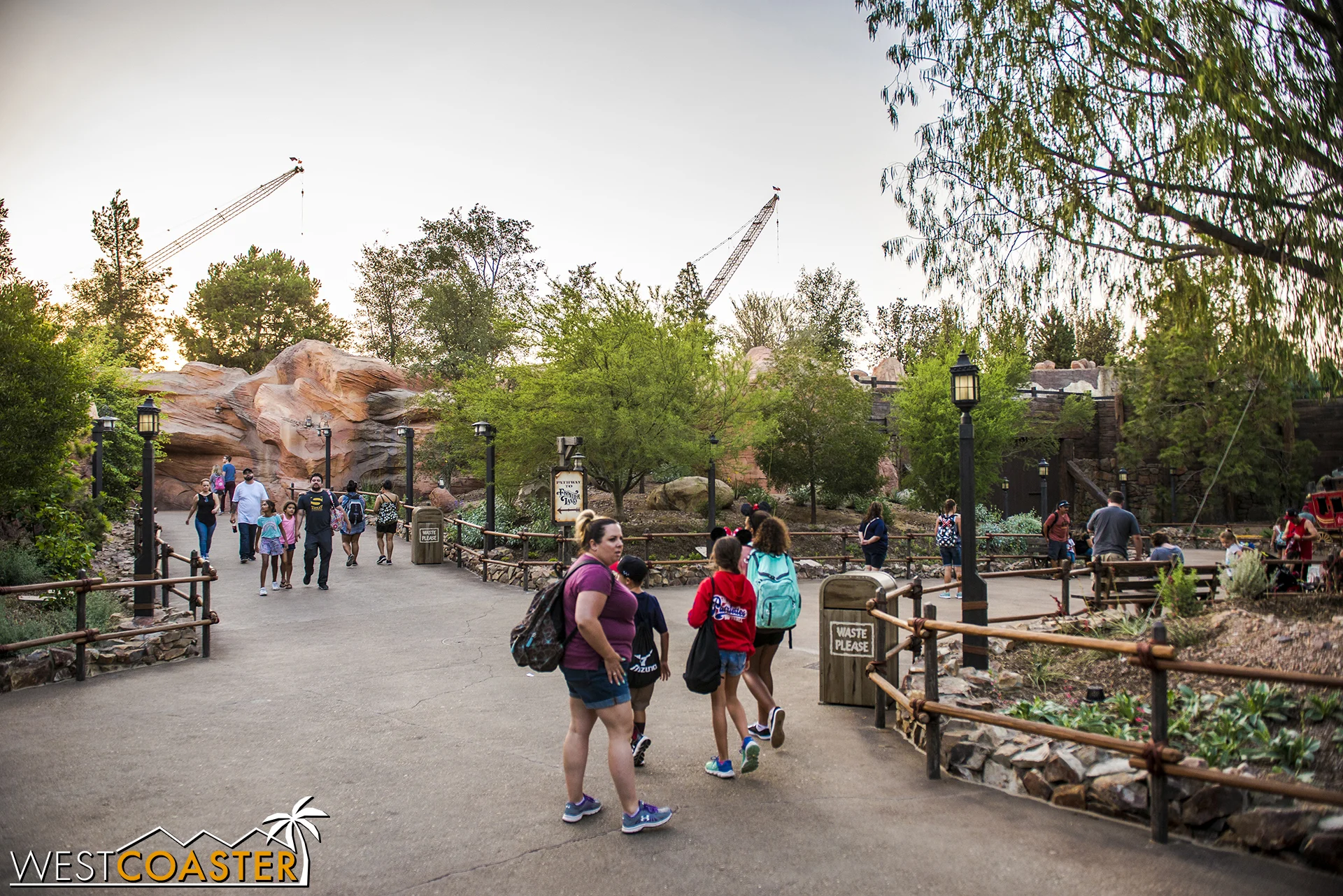 Lets head over to the former Big Thunder Ranch trail.