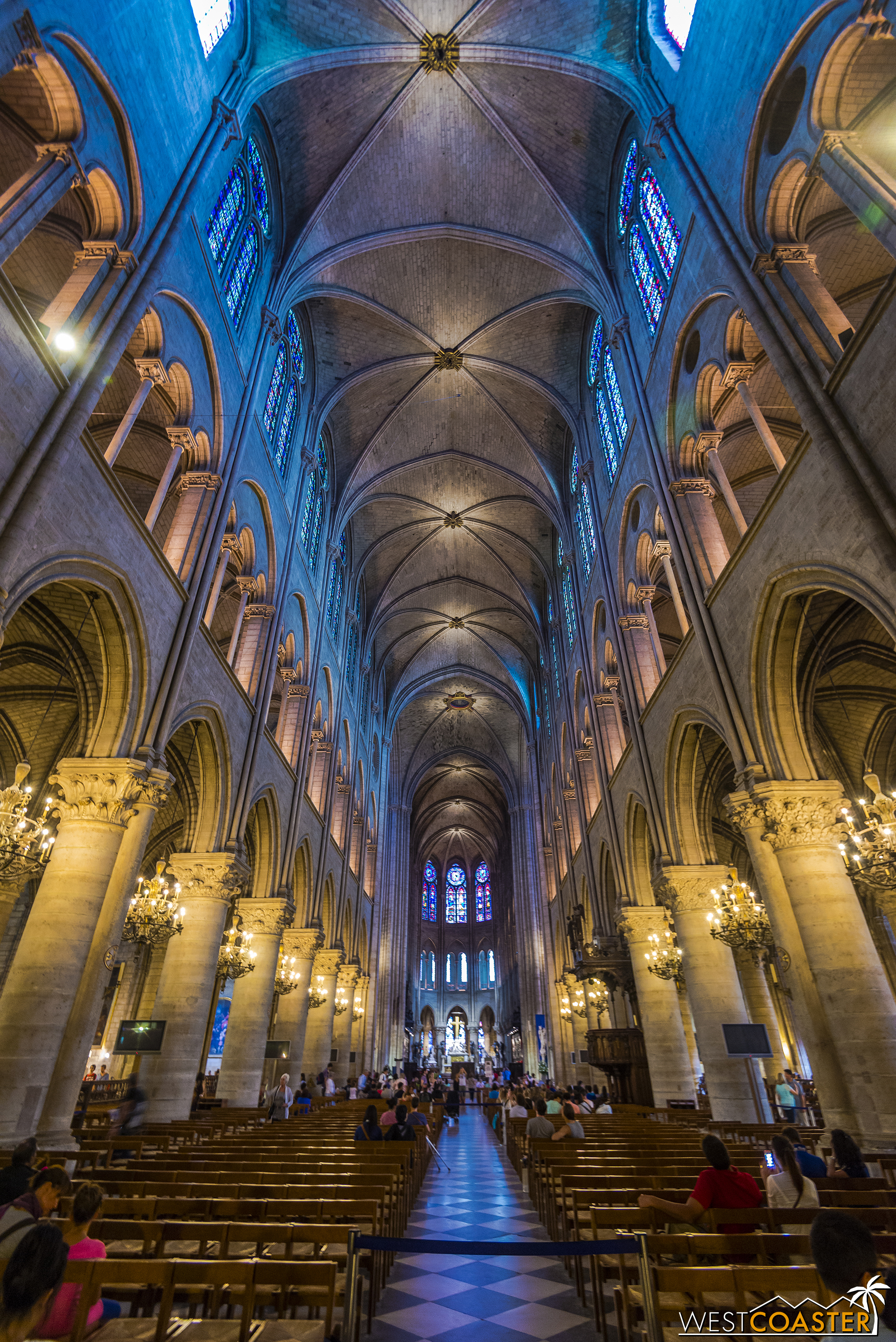 The towering, vaulted interior is incredibly iconic and photogenic.