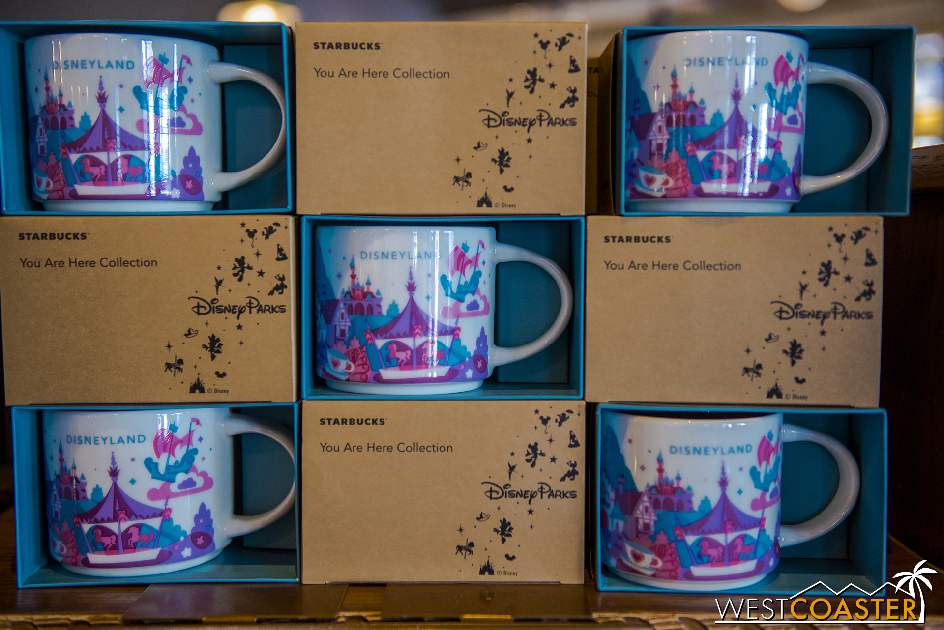  Also, the new Disneyland You Are Here mugs are positively adorable.&nbsp; They're more like Fantasyland You Are Here, but they're certainly lovely. 