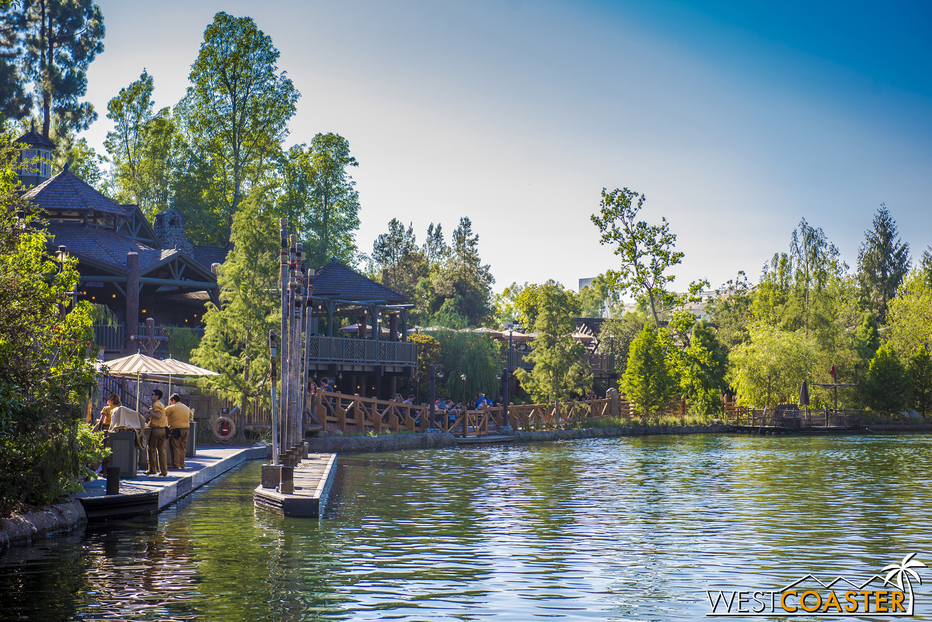  Don't be deceived by the lack of canoes here, the Davy Crockett Canoes are back in operation! 