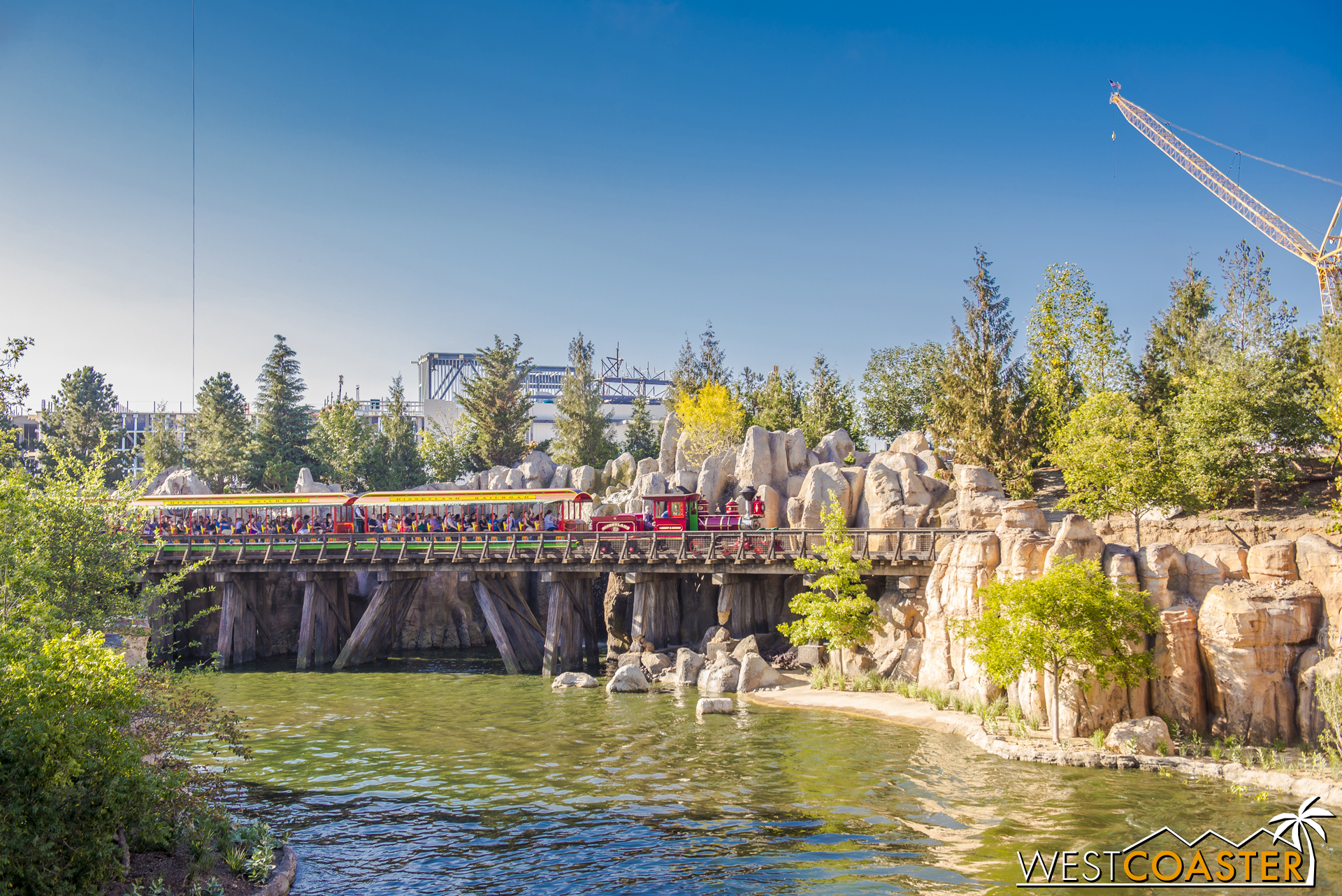  Everyday, the Disneyland Railroad brings in new DizFitters eager to join the craze. 