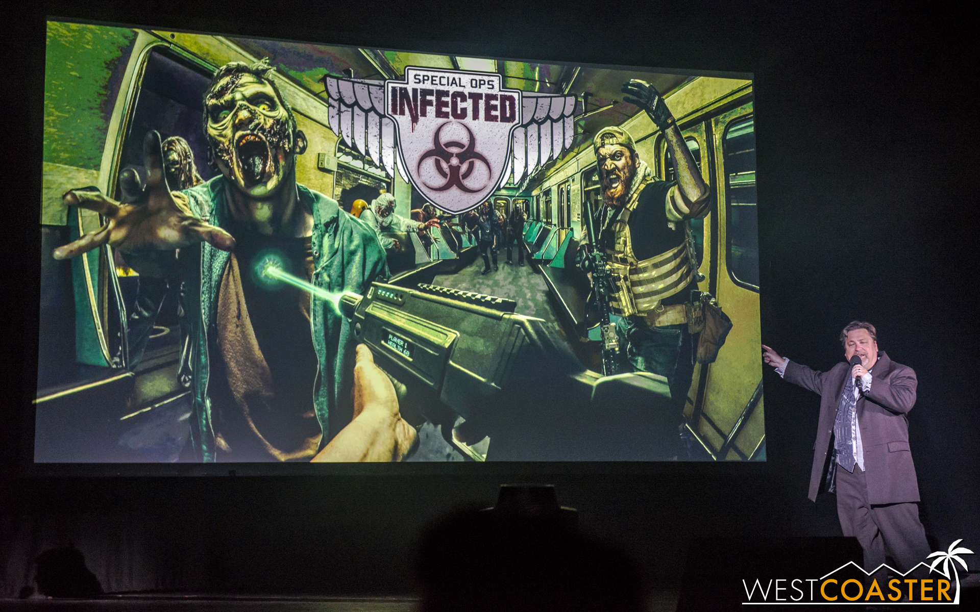  Speaking of Cooke, Special Ops: Infected returns for a second year over behind Mystery Lodge.&nbsp; This year, there will be more guns (which hopefully means higher capacity), more zombies, new missions, additional special effects and interactive ta
