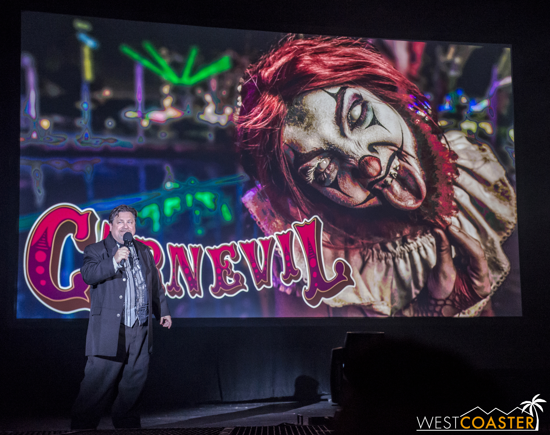  Carnevil returns with clowns, clowns, clowns.&nbsp; The big news was its pairing with its own maze, and after the announcement, it was revealed that said maze (Dark Ride, more details below) would see monsters overlap with Carnevil monsters.&nbsp; A