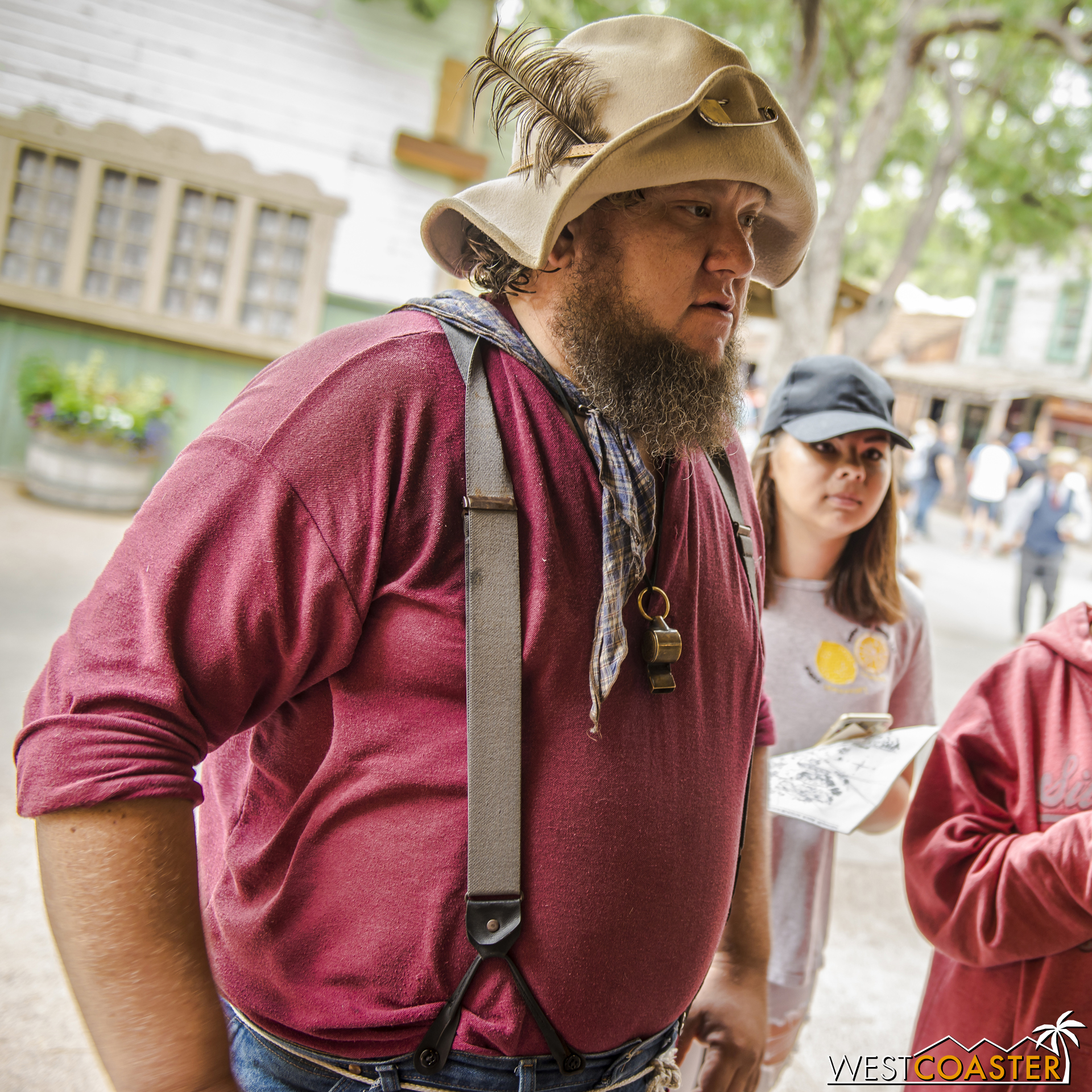  Flint the prospector was getting his gold stolen all day. 