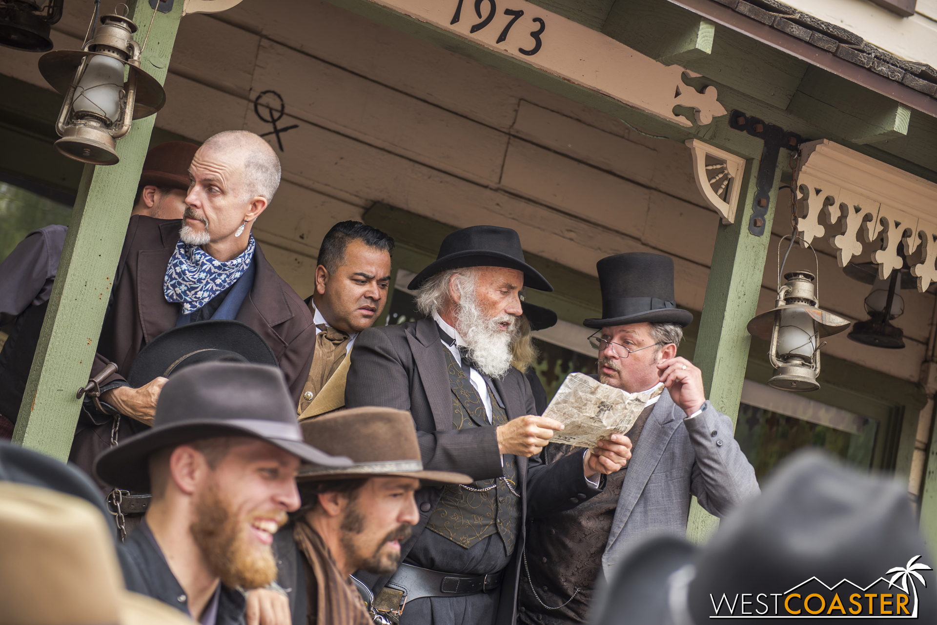  He is accused of stealing from the Calico Bank, but he promptly proclaims that the paper the Mayfields "stole" was actually the deed to the city that rightfully belongs to them. 