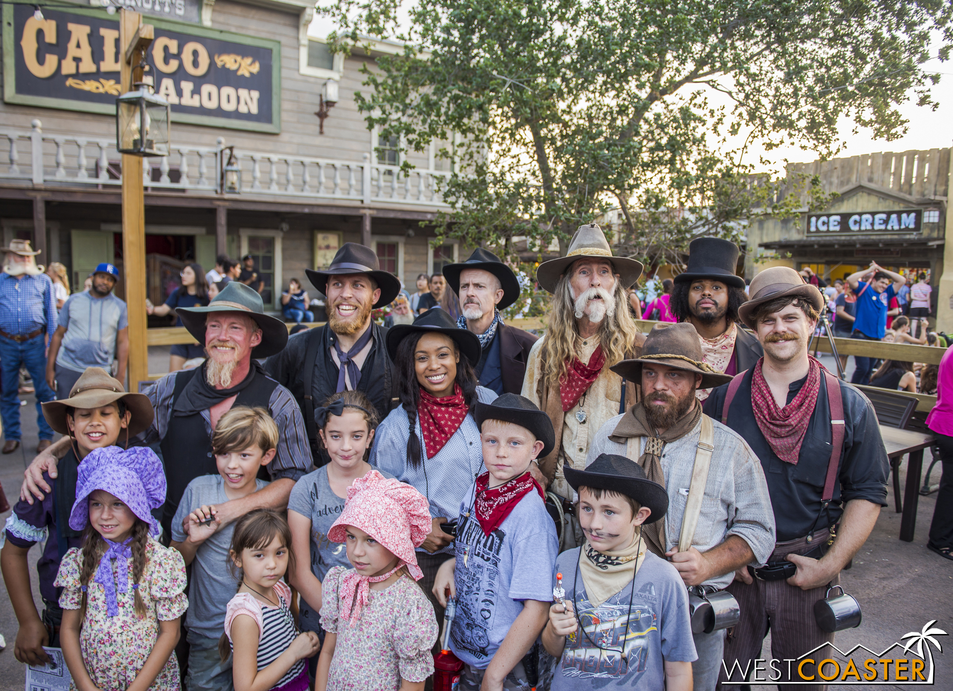  The Mayfield Gang (including newly discovered member Dillard Marsh) pose for a group photo with guests. 