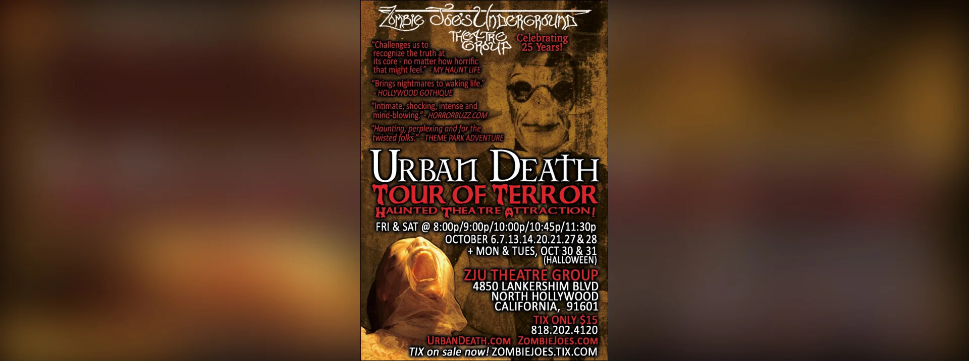 Image courtesy of Zombie Joe's.