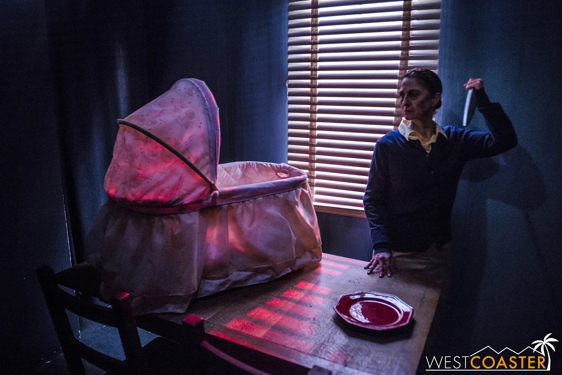 The Insidious maze was one of the big hits of opening night, judging by wait times.