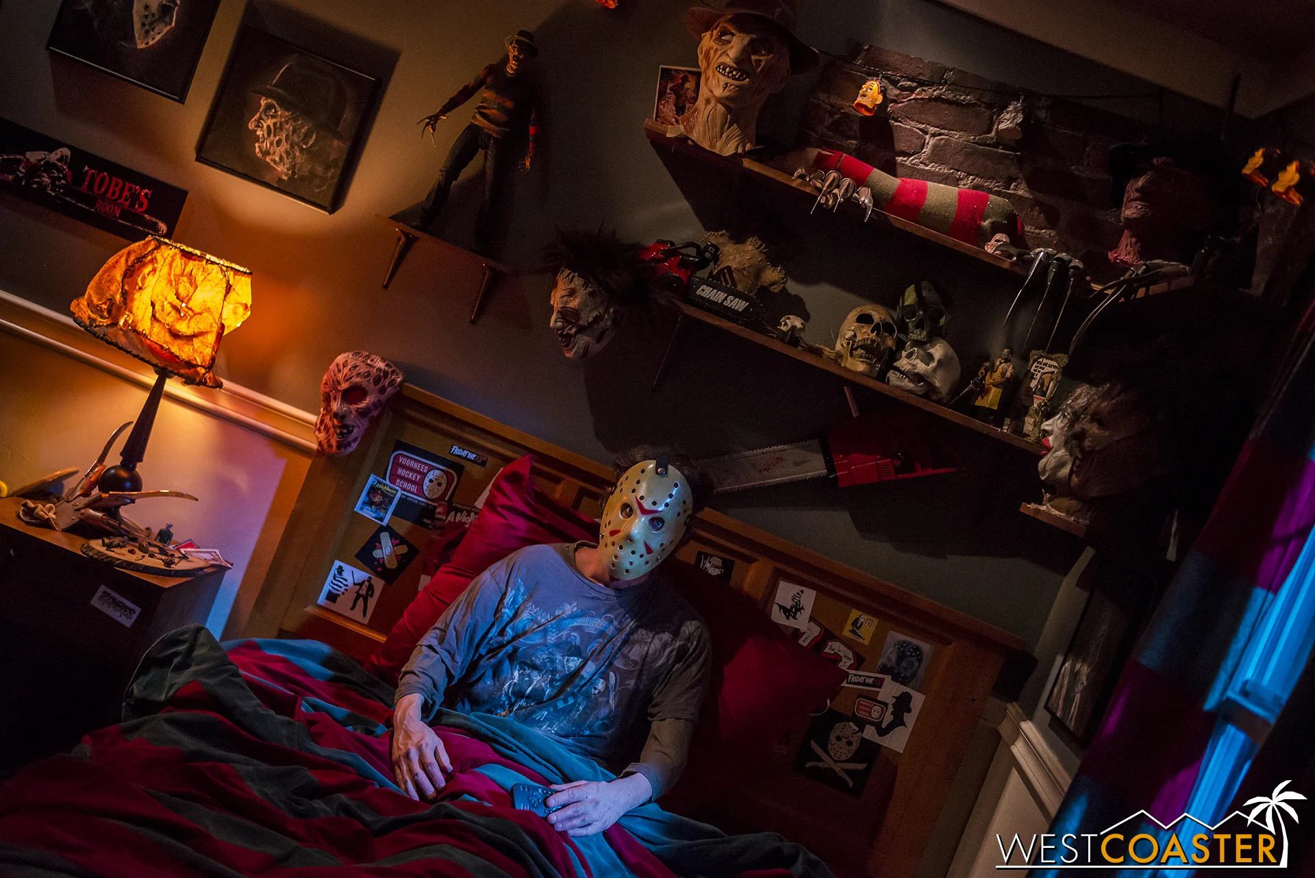 The Titans of Terror maze ended up being a pleasant and adorable surprise.