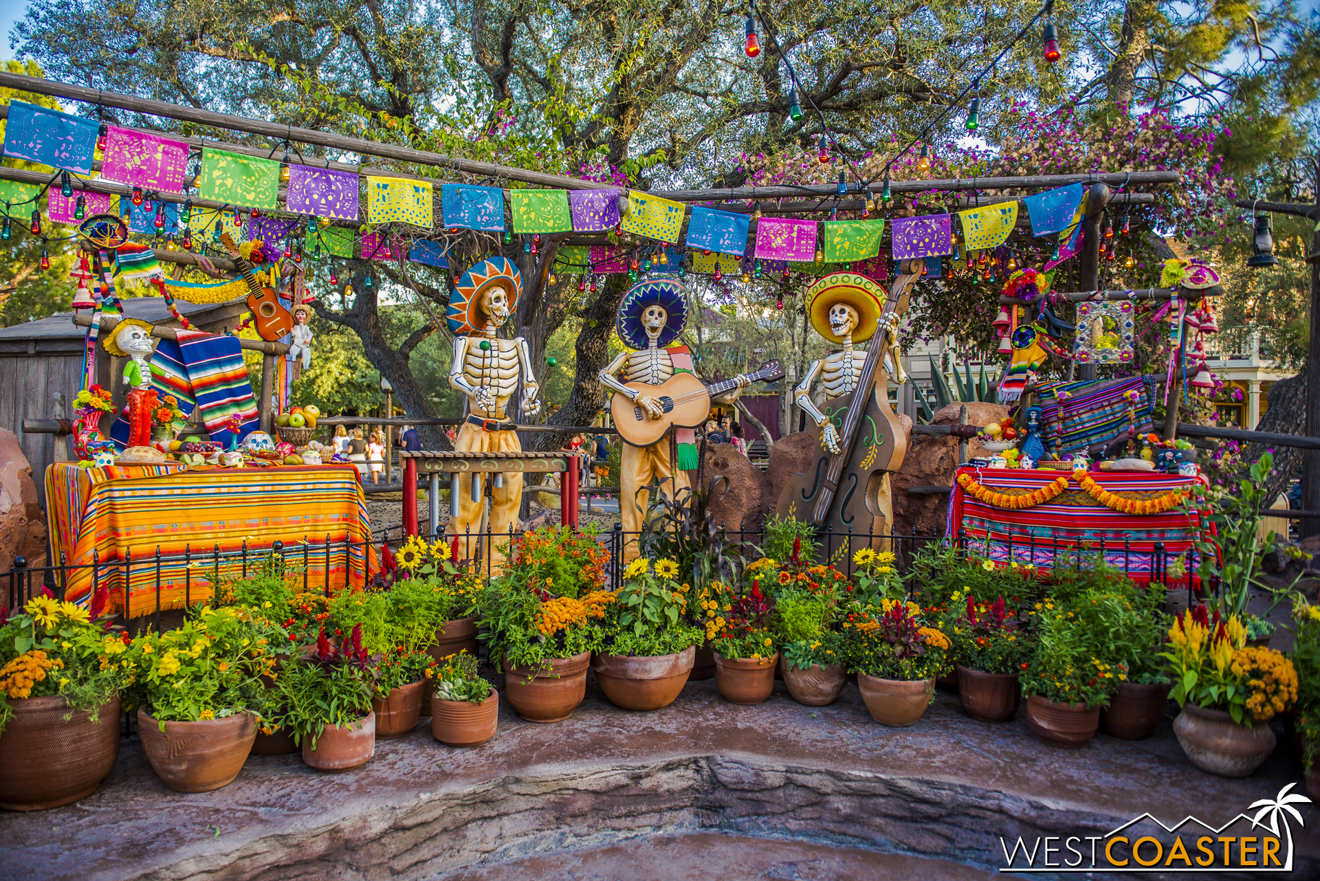  It celebrates the Mexican Day of the Dead. 