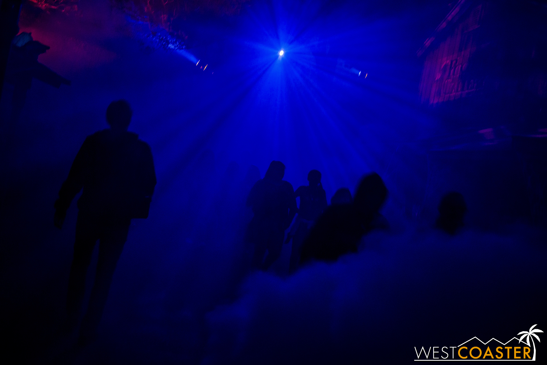  Fog Alley never gets old. &nbsp;It's always filled with three things: fog, sliders, and screams! 