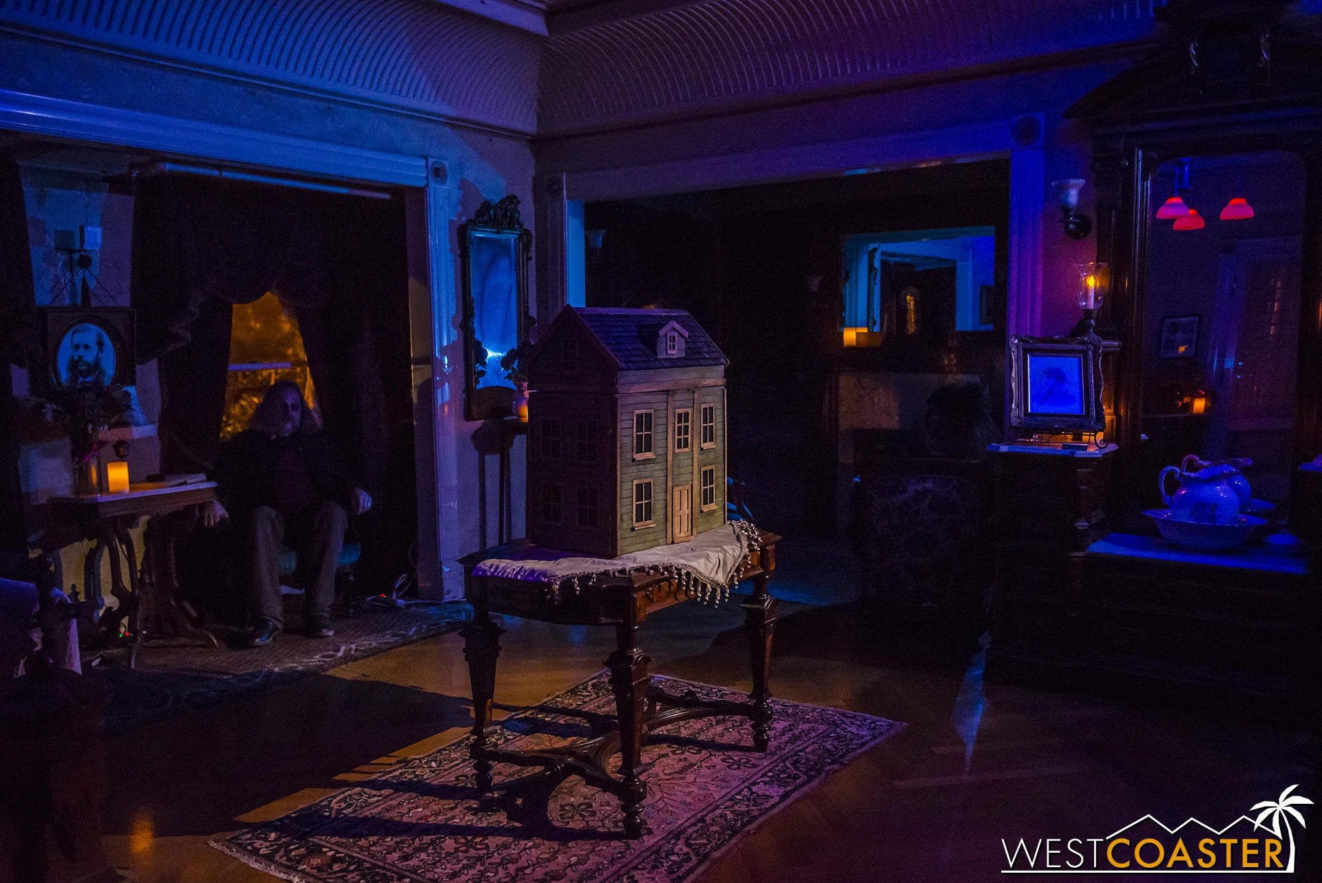 This dollhouse contains more secrets than first meets the eye.