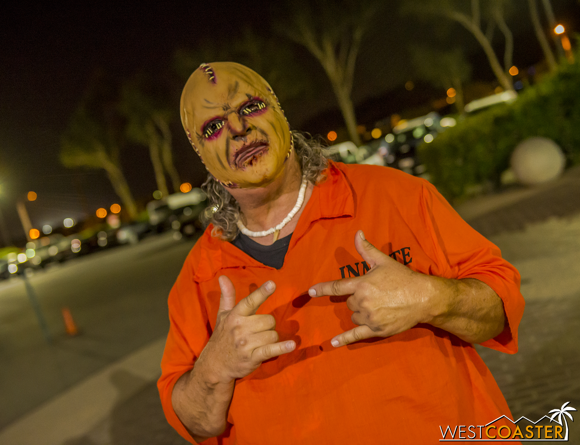  This friendly inmate was here to greet us.&nbsp; I'll skip the obvious Inland Empire / prisoner joke. 