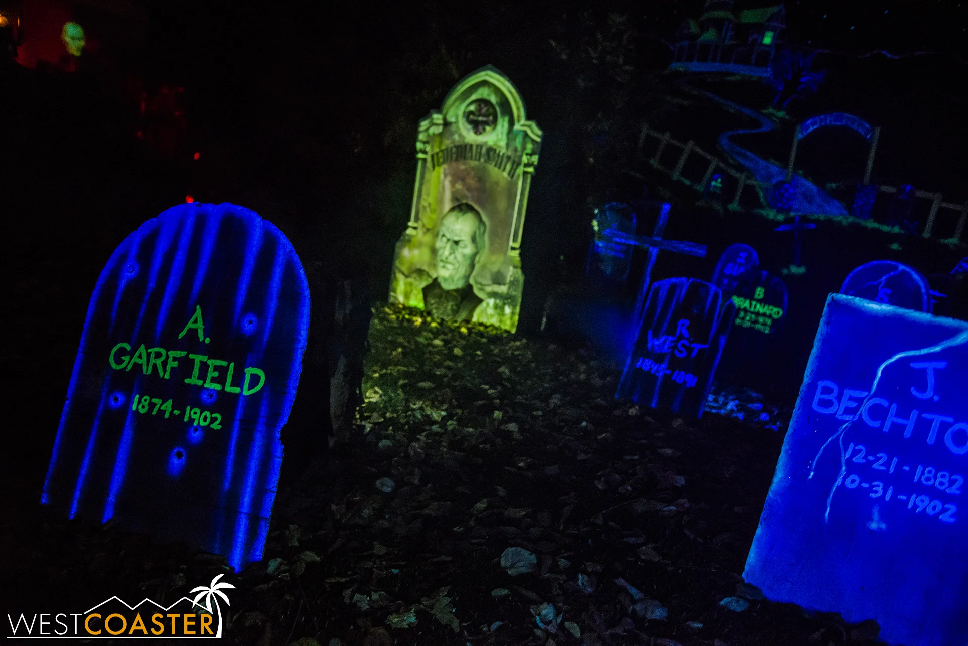 The head stones show off a variety of styles and craftsmanship from over the years. There might even be a few recognizable names.
