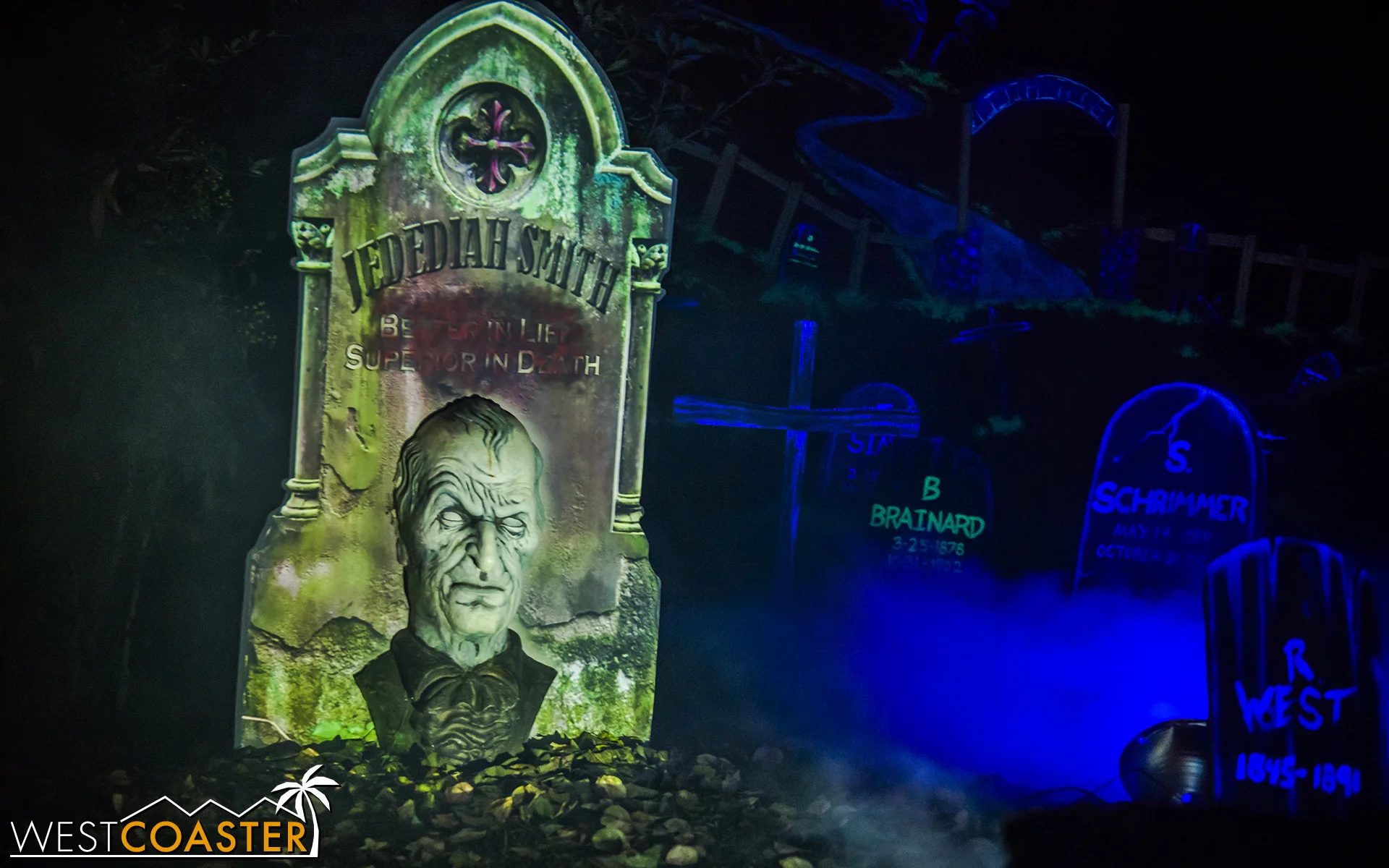 The ambiance is stirring at Boot Hill. Majestic and eerie at the same time.
