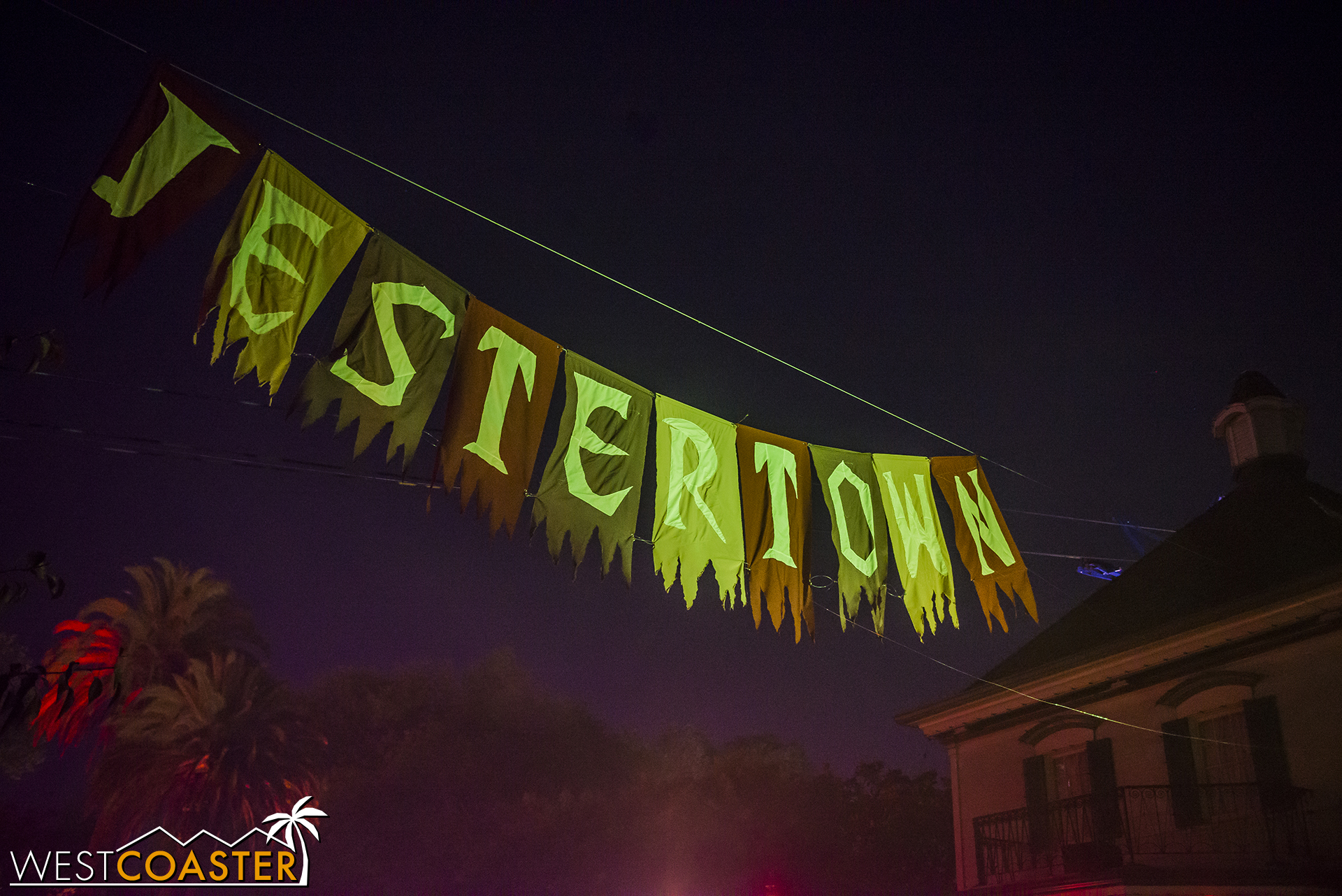  Jestertown was a fitting scare zone at Orleans Place. 