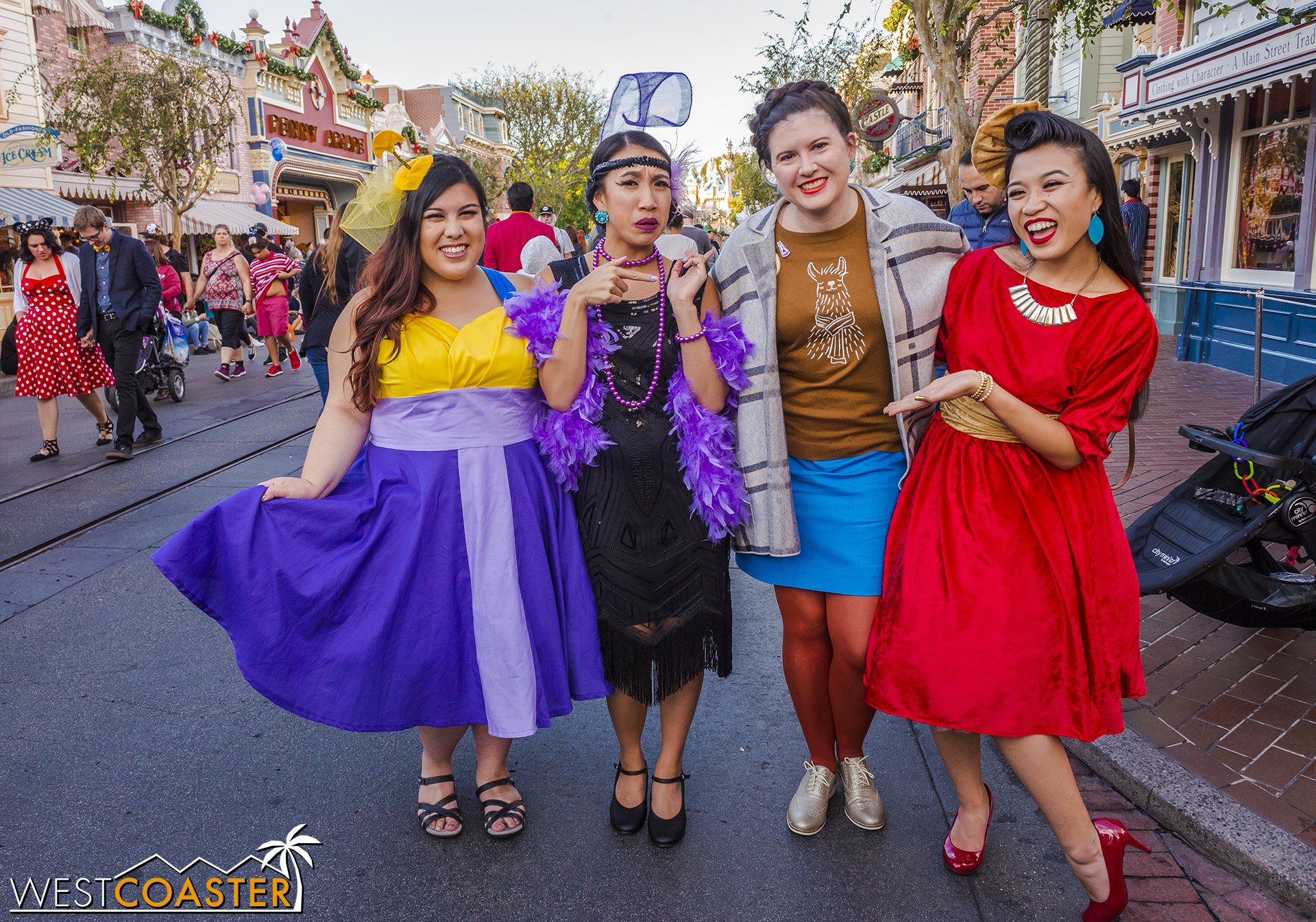  Their friend,   Monica   (left) completed their group, and they found another  Emperor's New Groove  inspiree! 