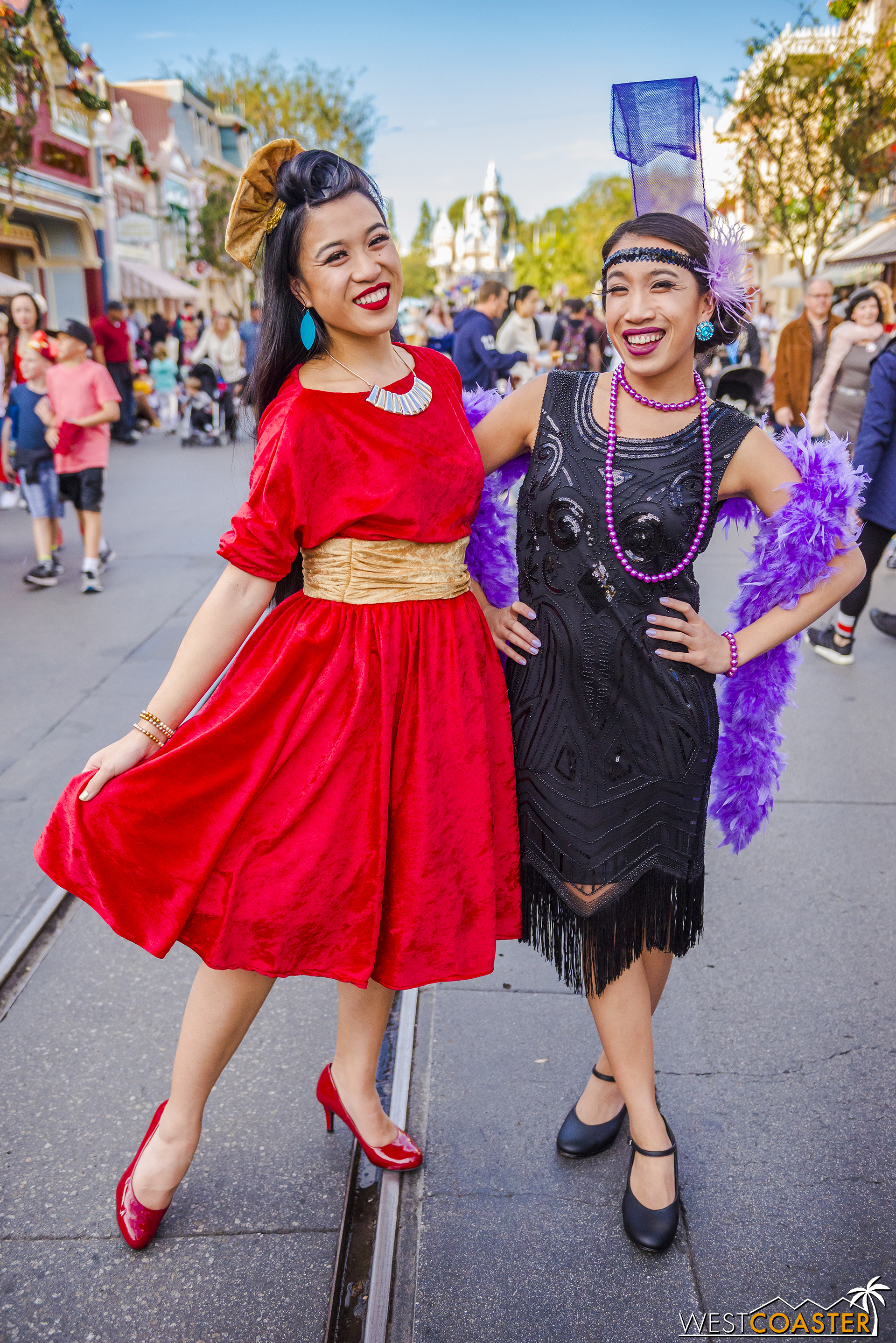  The   Disney Muses   came as dapper  Emperor's New Groove  characters.&nbsp; 