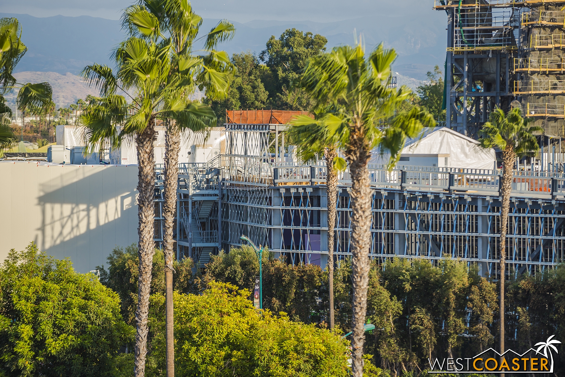  They're building up several areas along the parapet higher, perhaps to screen larger equipment. 