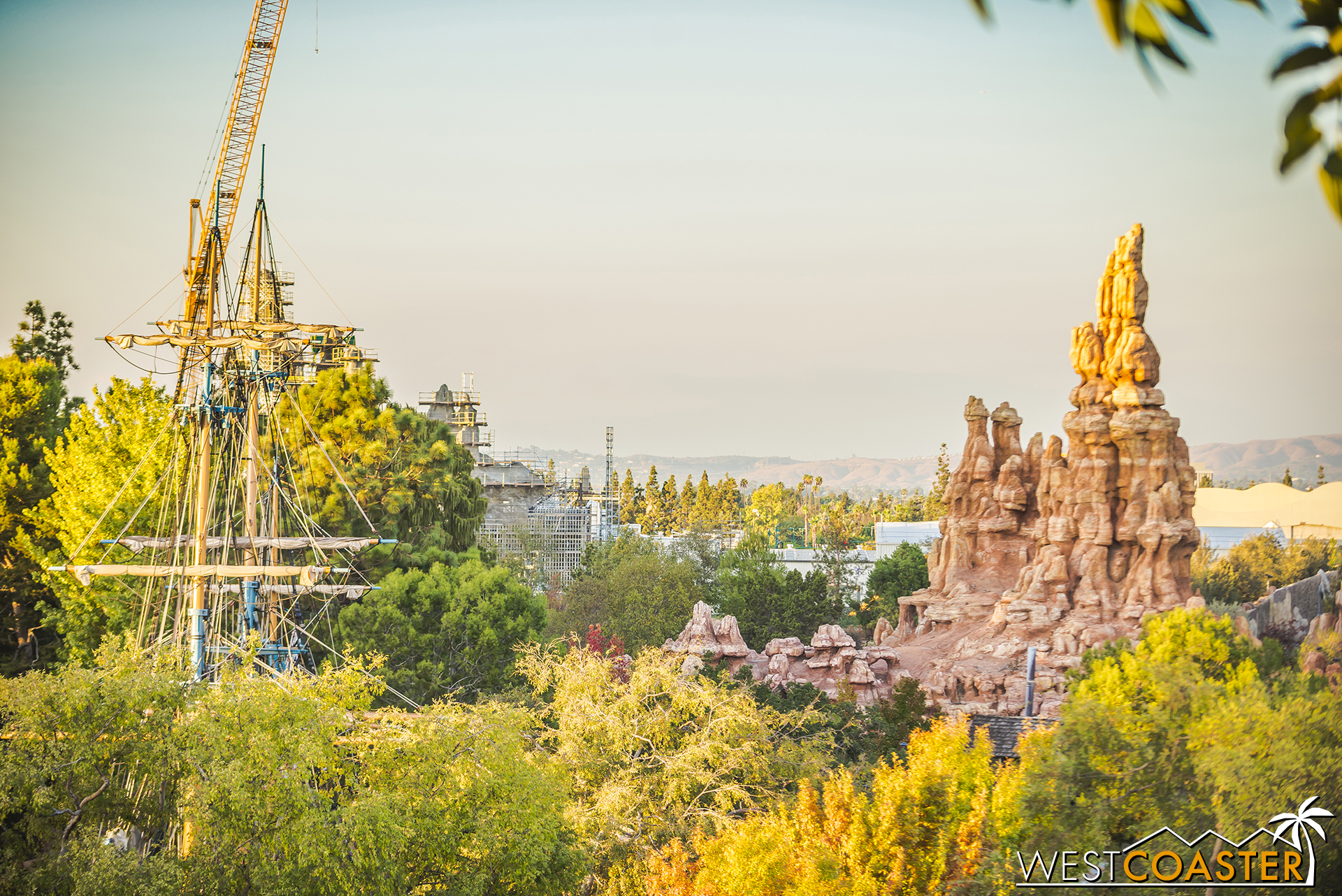  Lets jump to Tarzan's Treehouse and look at how things appear to be progressing from inside the park. 