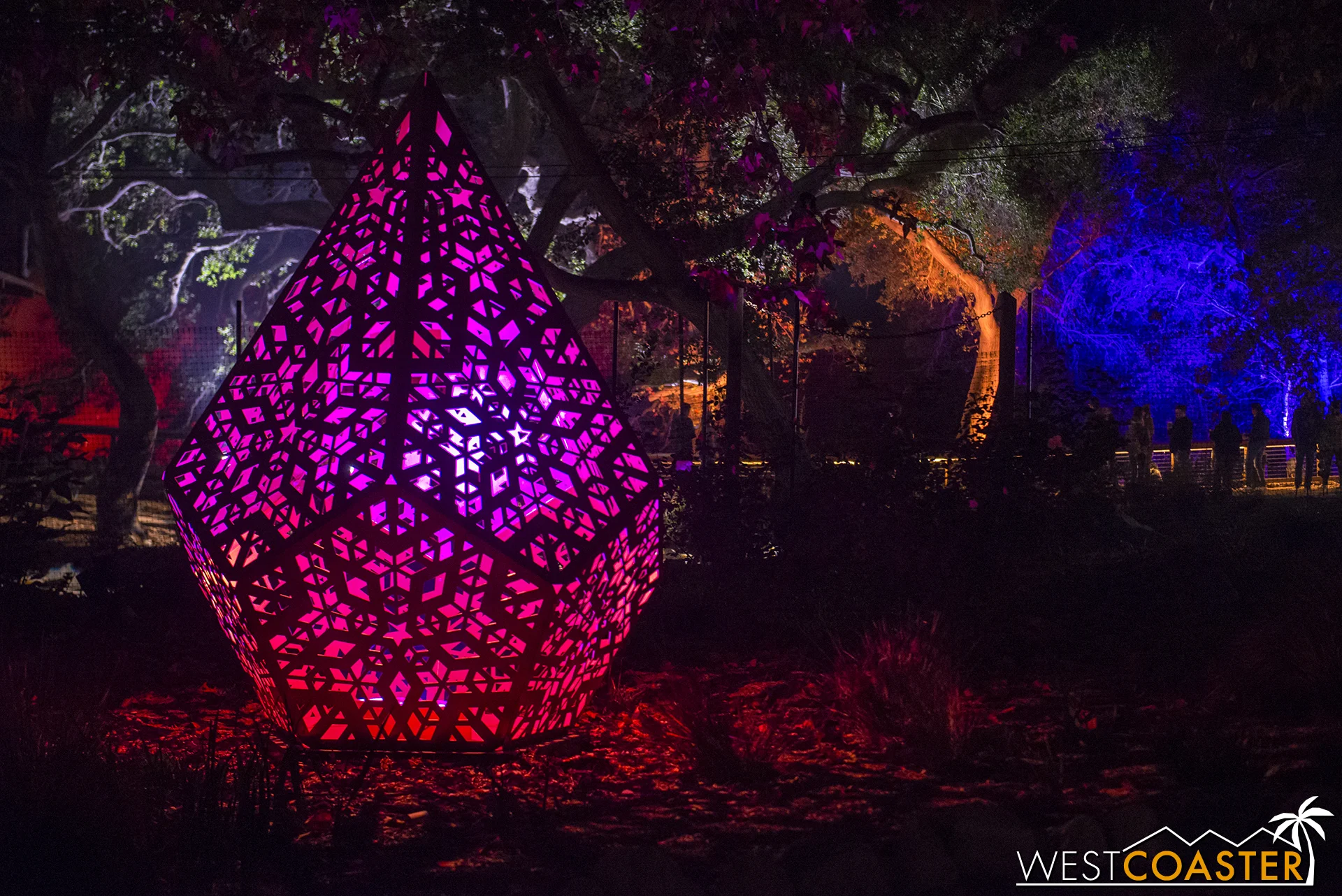 The accompanying Celestial Shadows exhibit plays off geometry, light, and shadow.