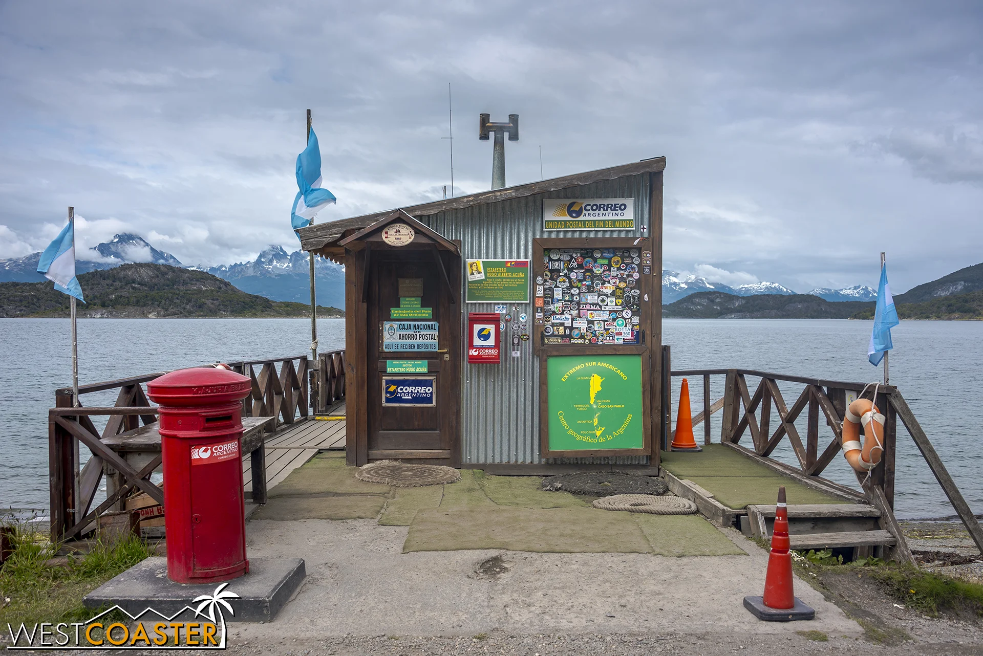 The "End of the World" post office.