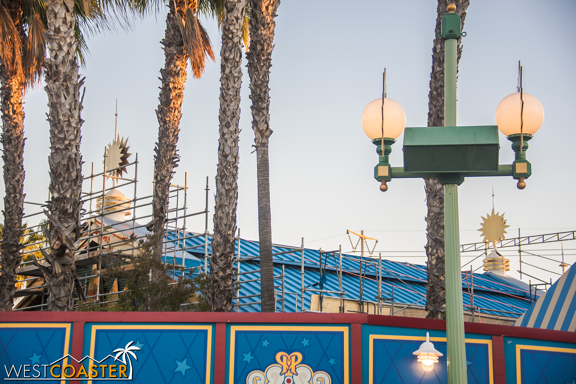  The station of California Screamin' will see a significant transformation into a mid-century looking building. 