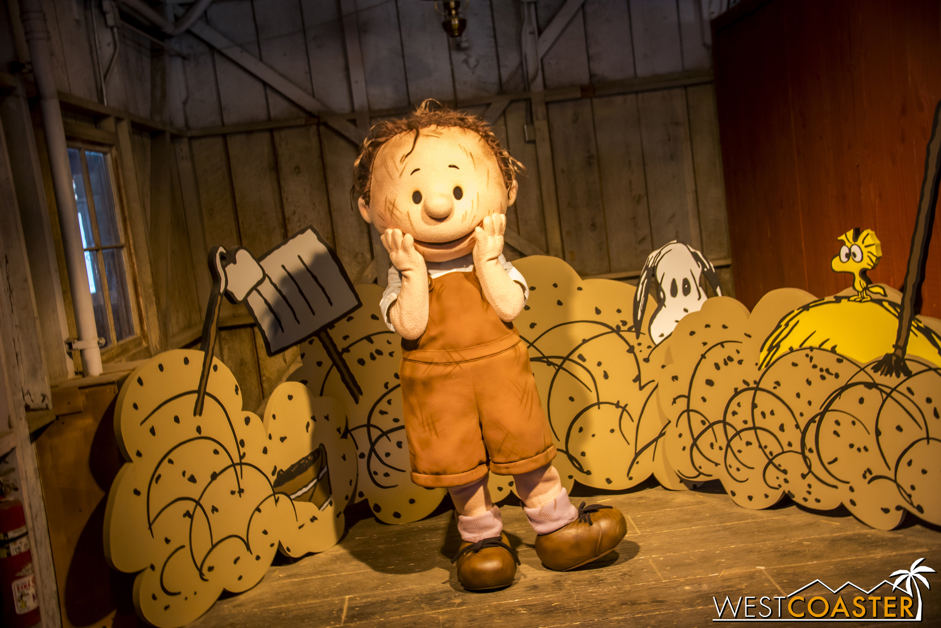  Come to the Livery Stable, and you can meet Pigpen in his pig pen! 