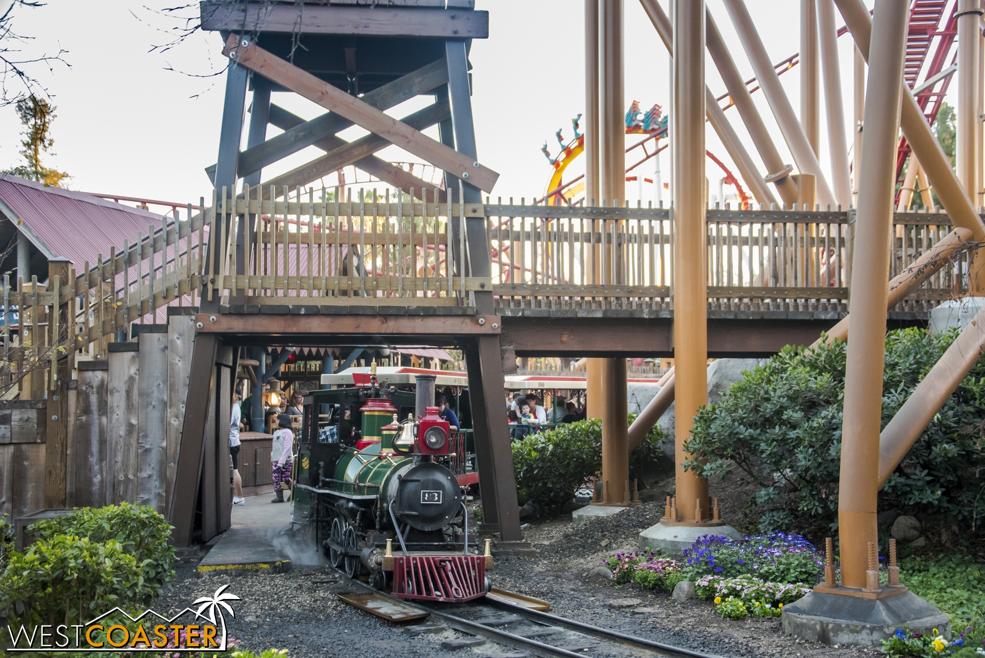  The Grand Sierra Railroad has received an overhaul for the Peanuts Celebration. 