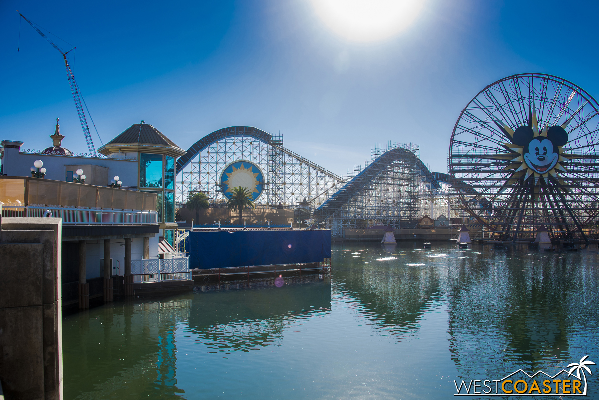  Lets come back to the front of Paradise Bay. 