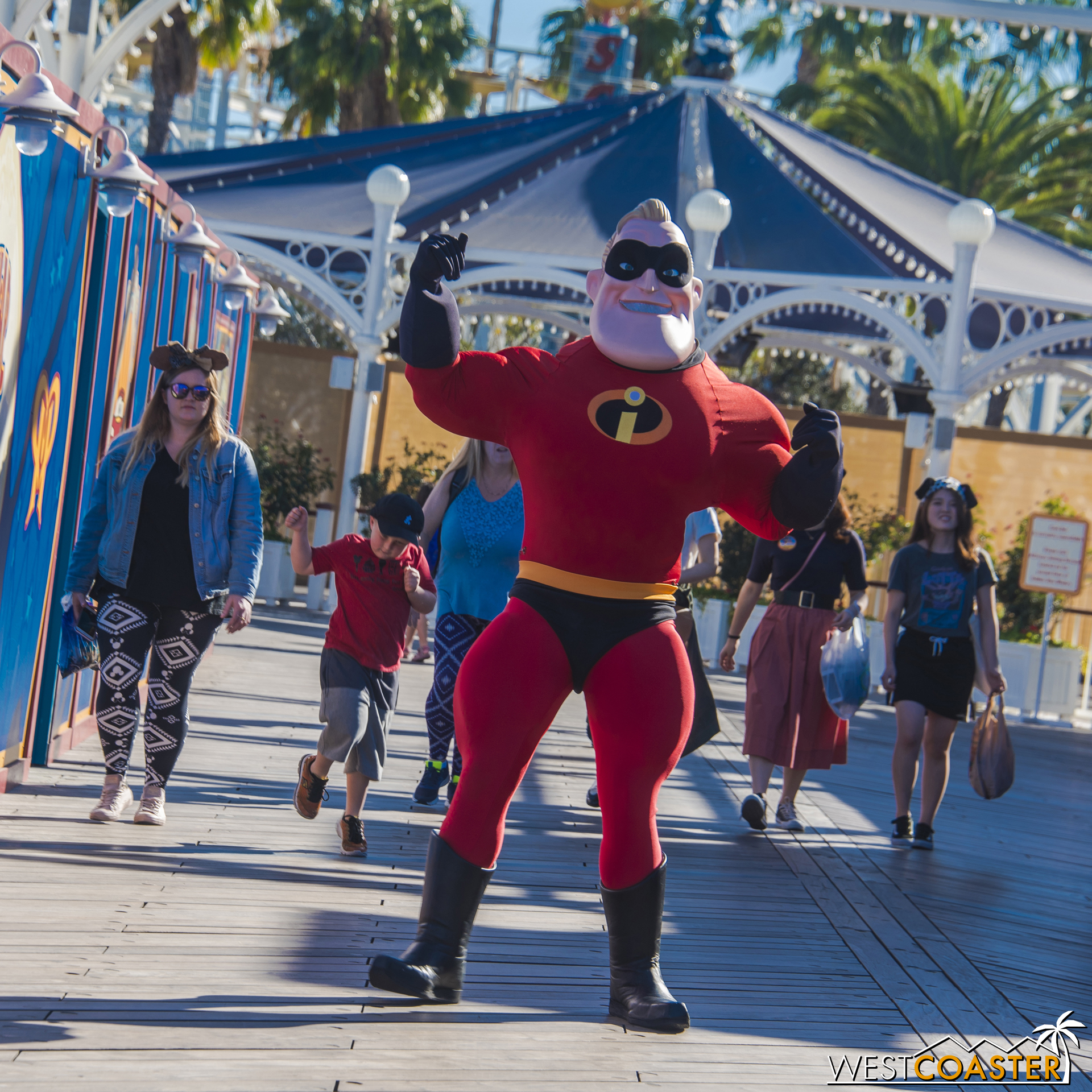  Perhaps he appreciates the synergy, since he'll be in a new movie this summer that opens right as Pixar Pier debuts. 
