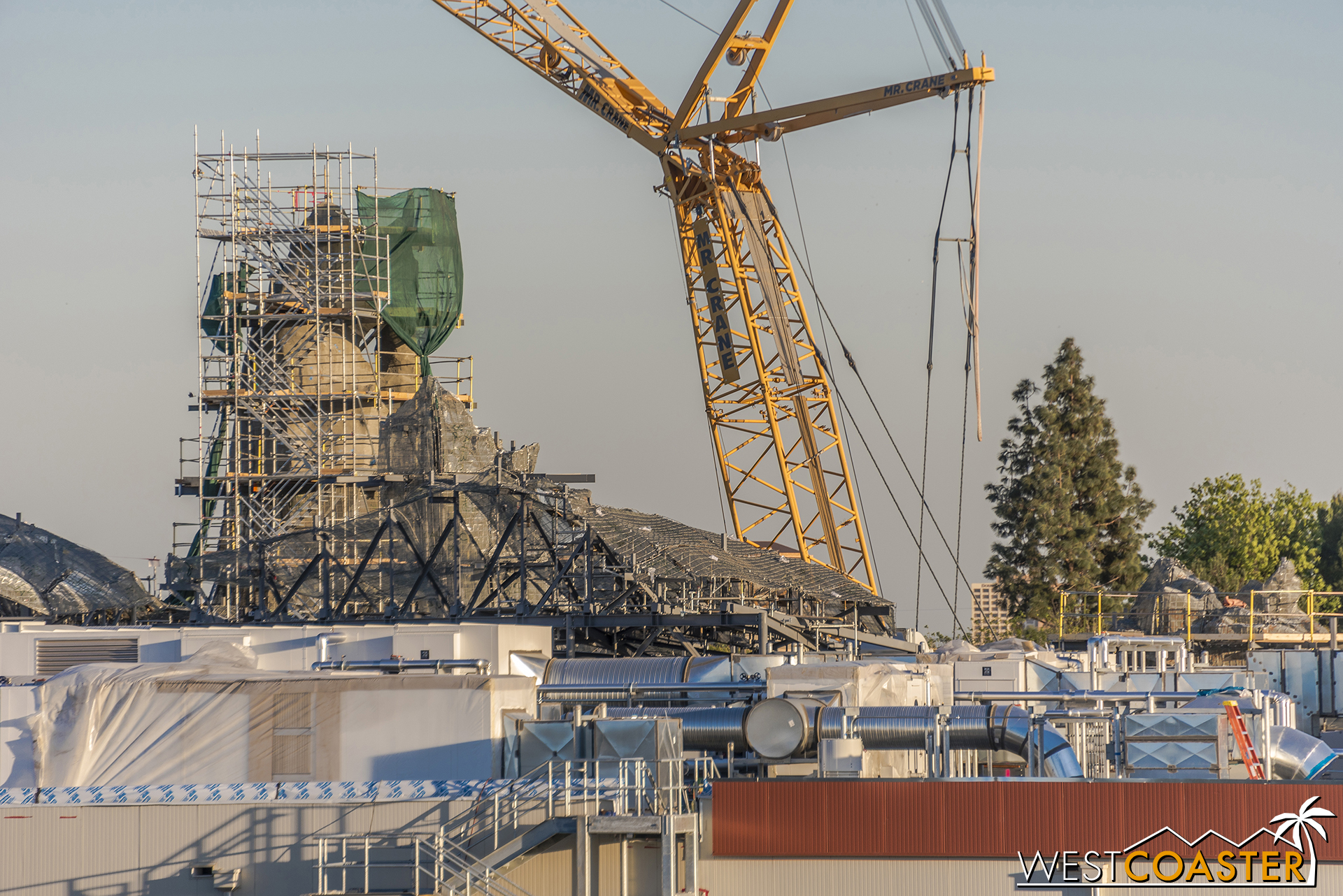 Should look great when everything's said and done--at least from the park interior.