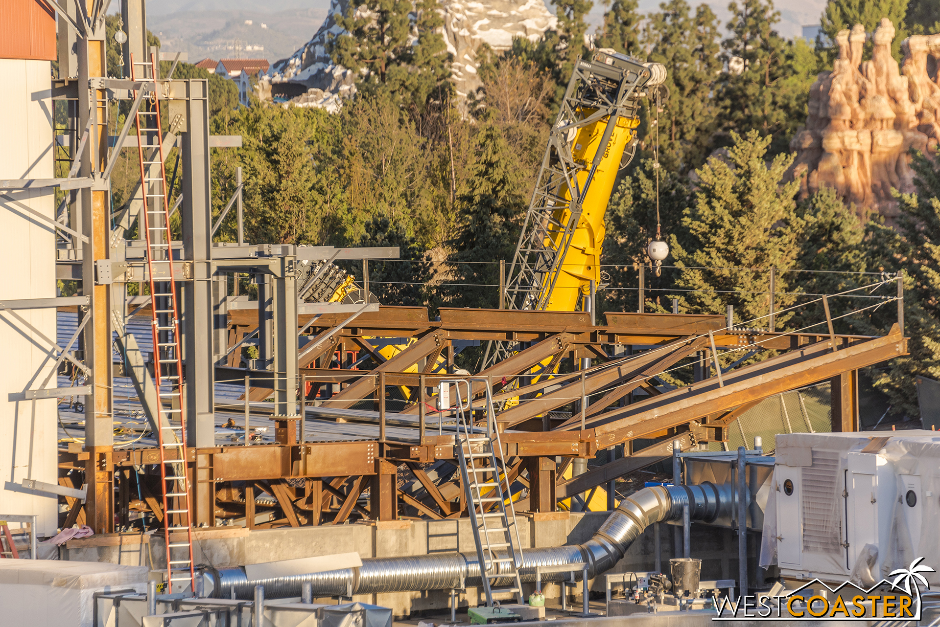 So these should be some pretty hefty rocks. And this steel in particular should be part of structure for a rebel hideout of some sort. Or something like that.