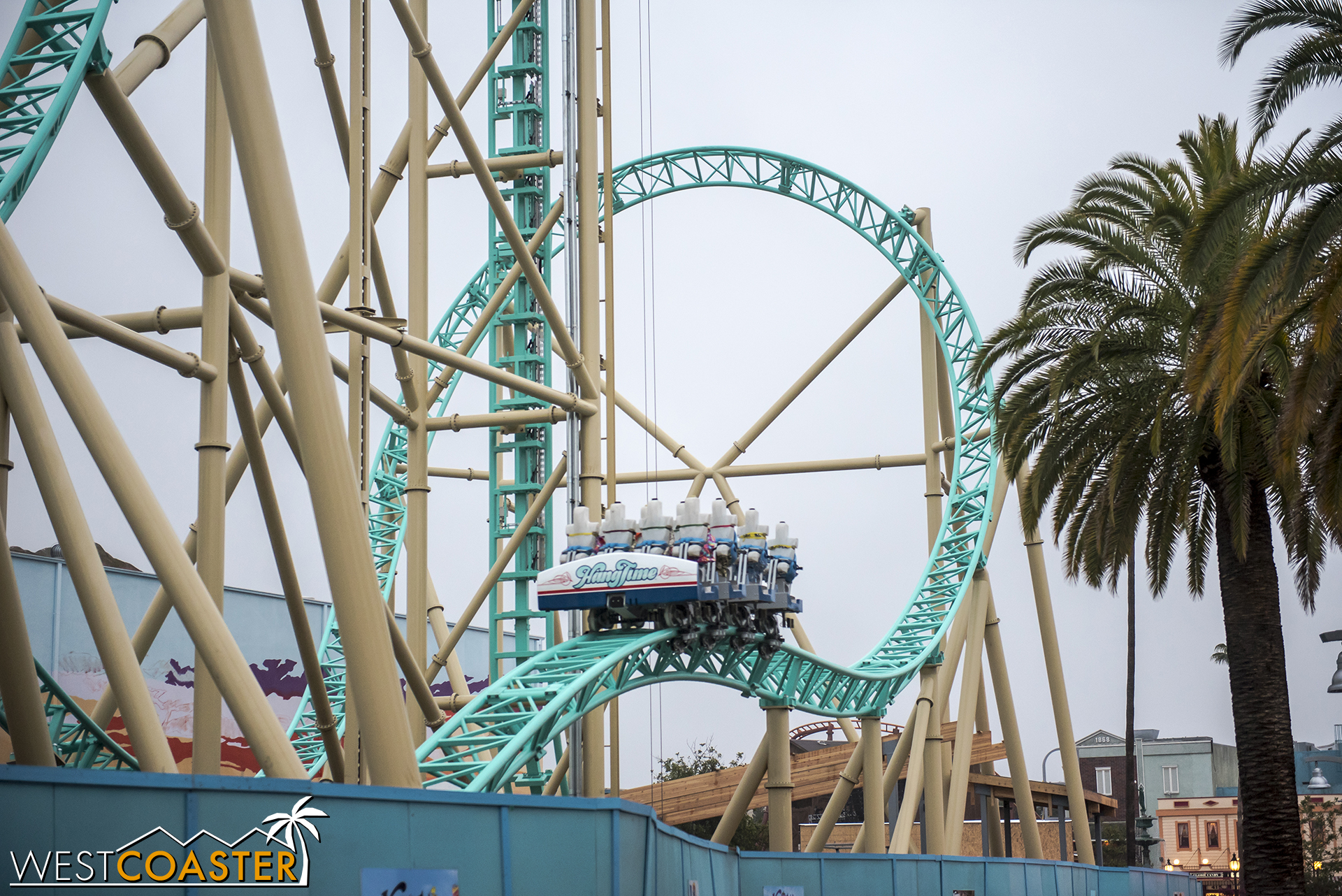 And a nice pop of air at this dippy dip.
