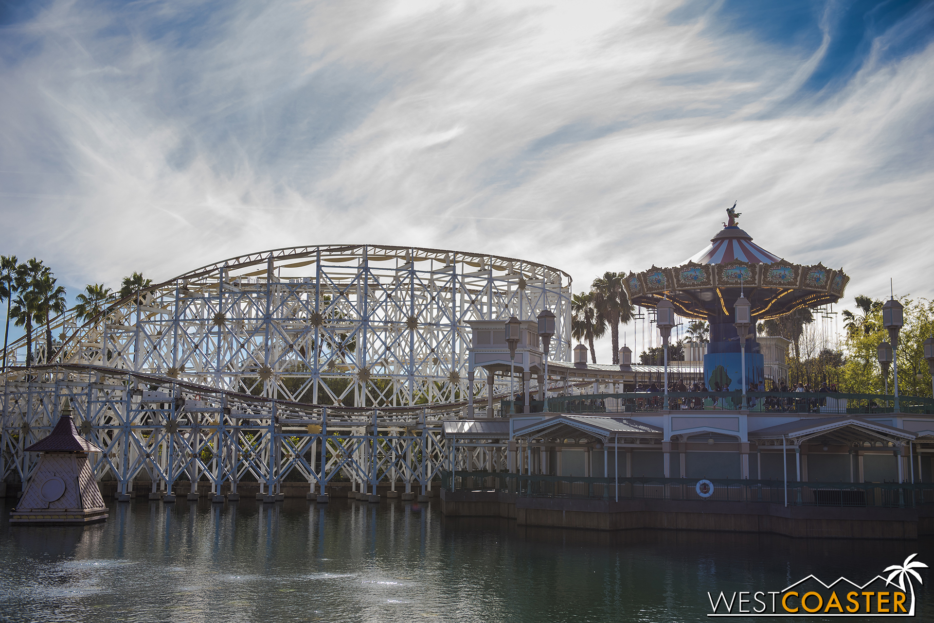  Here are daytime photos of Pixar Pier, so you can actually see what's going on. 