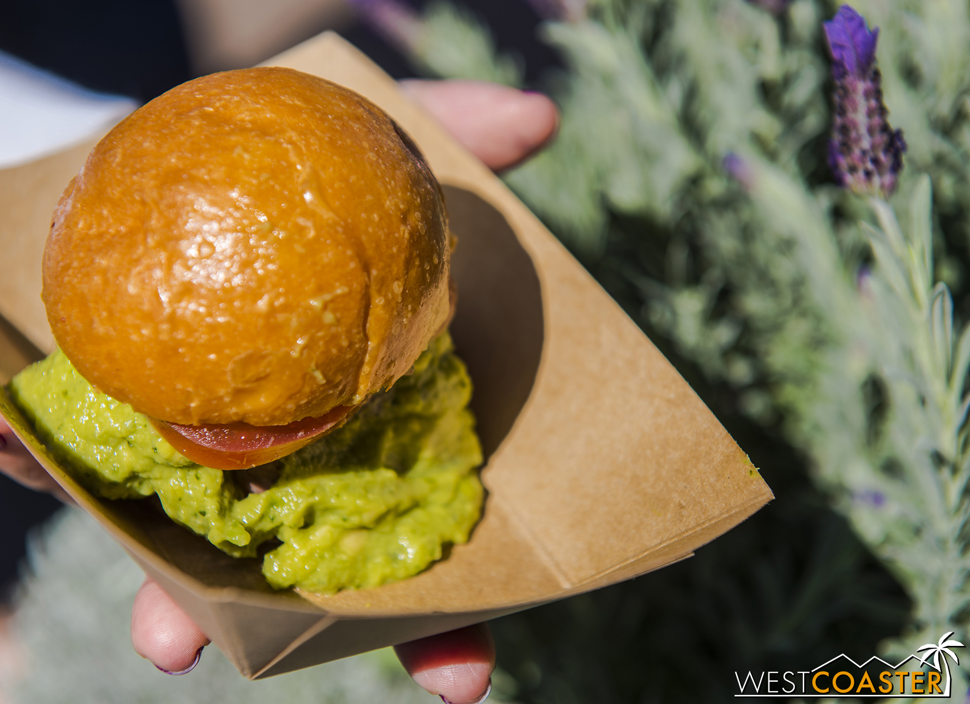  Avocado and Pepper Jack Petite Guacamole Burger @ Avocado Time  One of the big hits of the festival this year, this slider sized bite packs a lot of flavor in a small amount.&nbsp; The beef is advertised as cooked to medium rare but seemed closer to