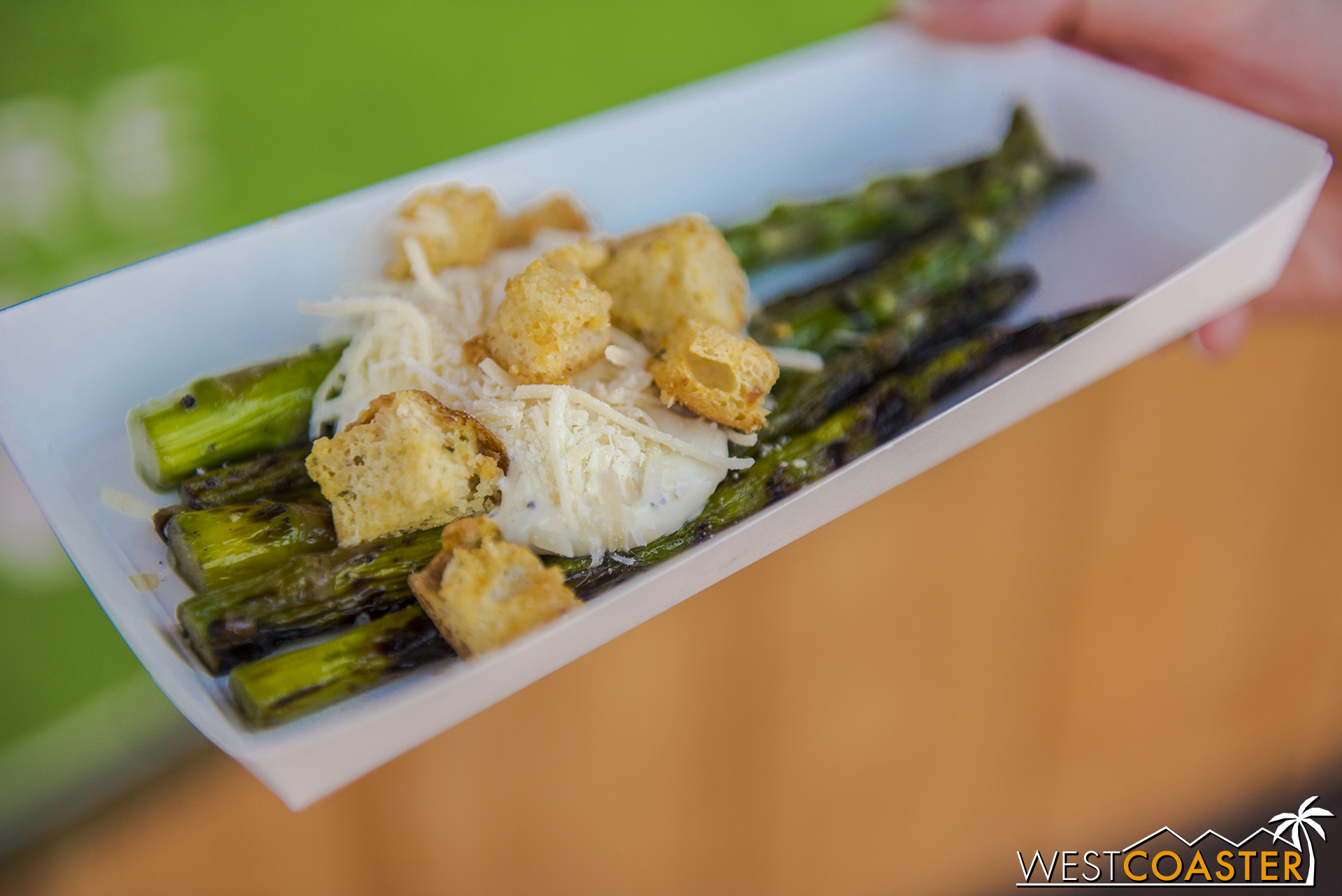 Grilled Asparagus Caesar Salad @ Eat Your Greens 
