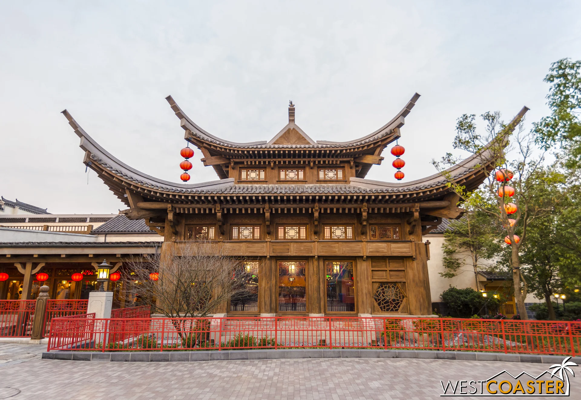 Within these walls, there are various rooms in the style of a different Chinese region or time period.
