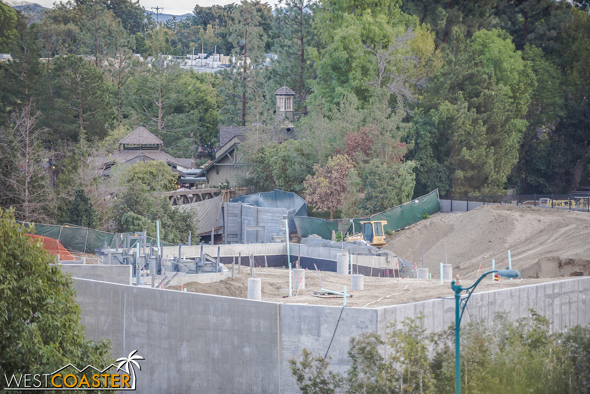  Looking toward the Critter Country entrance. 