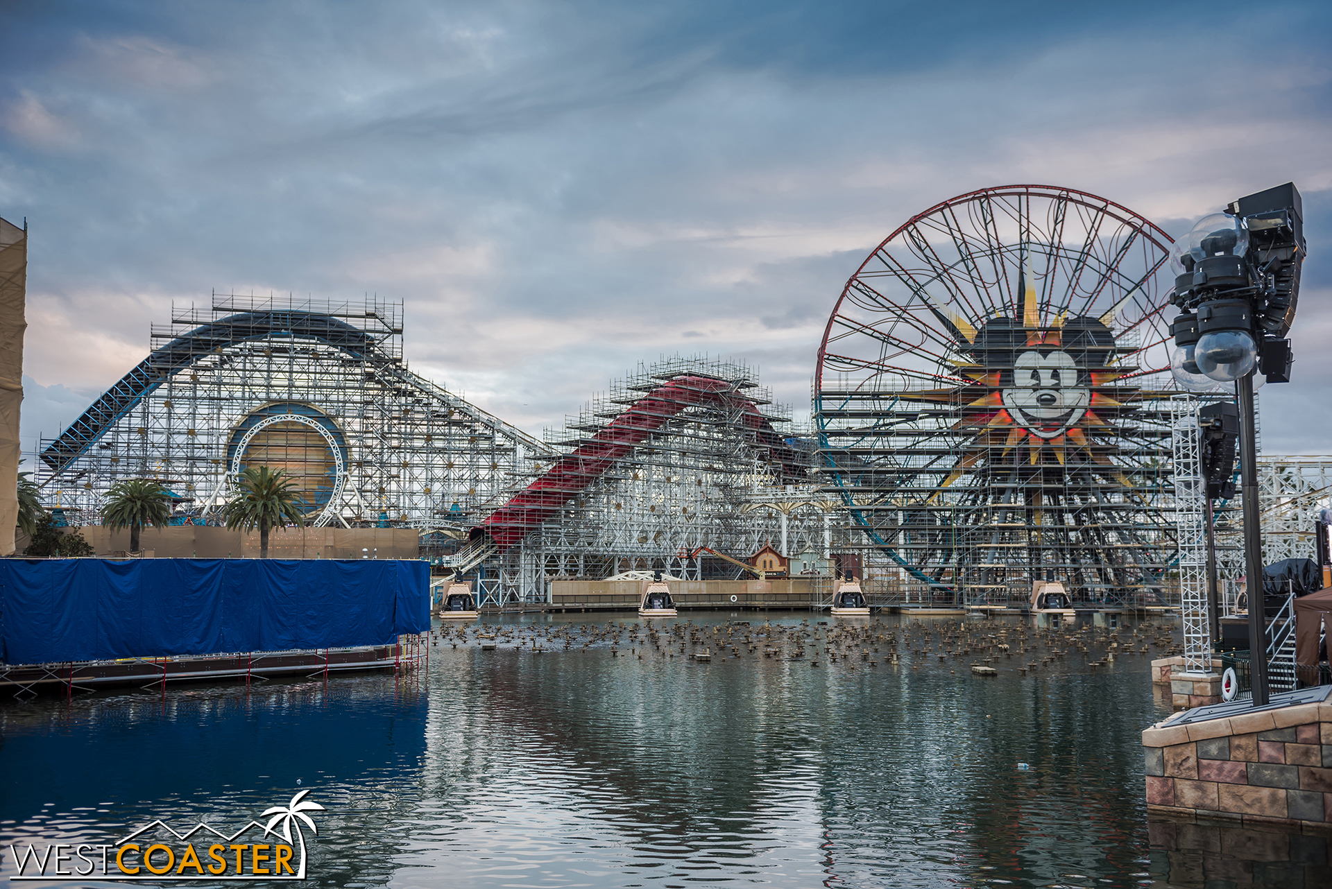  The Incredicoaster has seen its first noticeable change. 