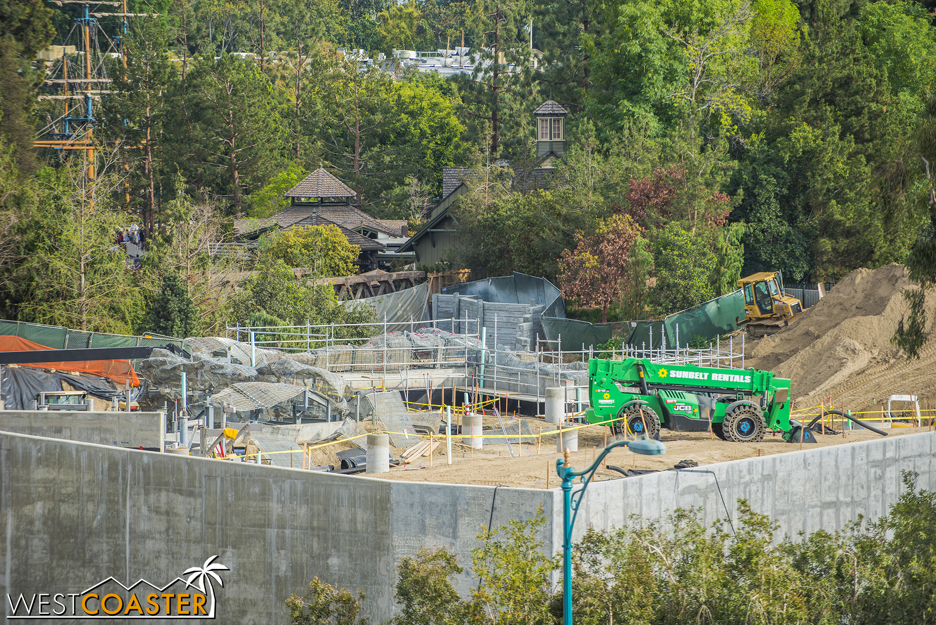  Progress on the Critter Country end remains relatively slow to the public eye. 