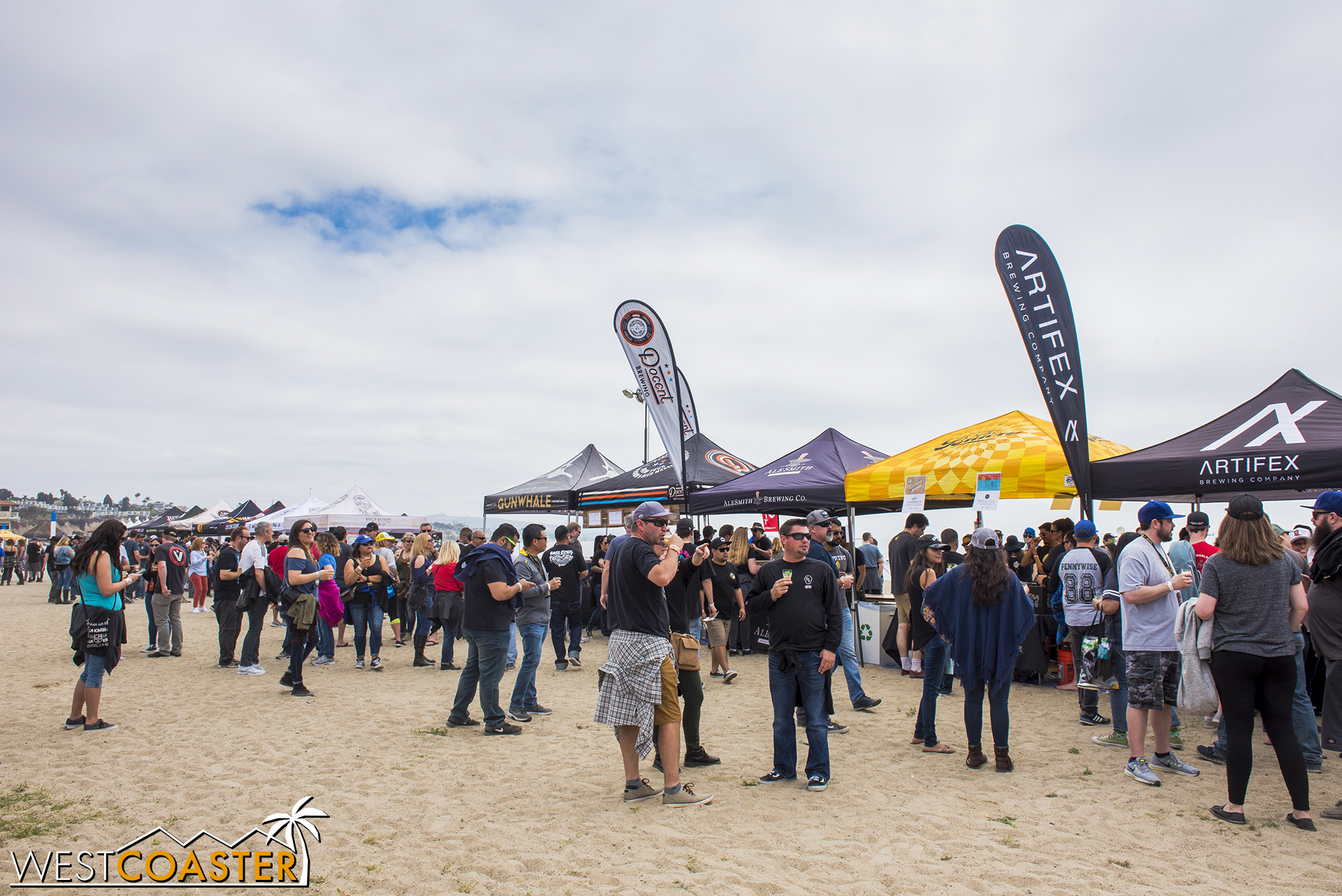 It provided better brand recognition and identity, especially for guests making a beeline toward their specific favorite booze-maker.