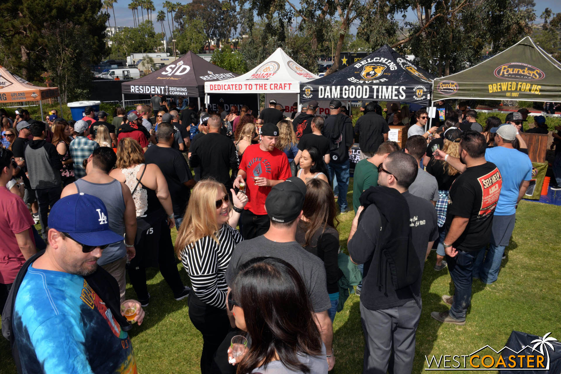  It was nice to spread the alcohol tastings around to avoid overcrowding and bottlenecks. 