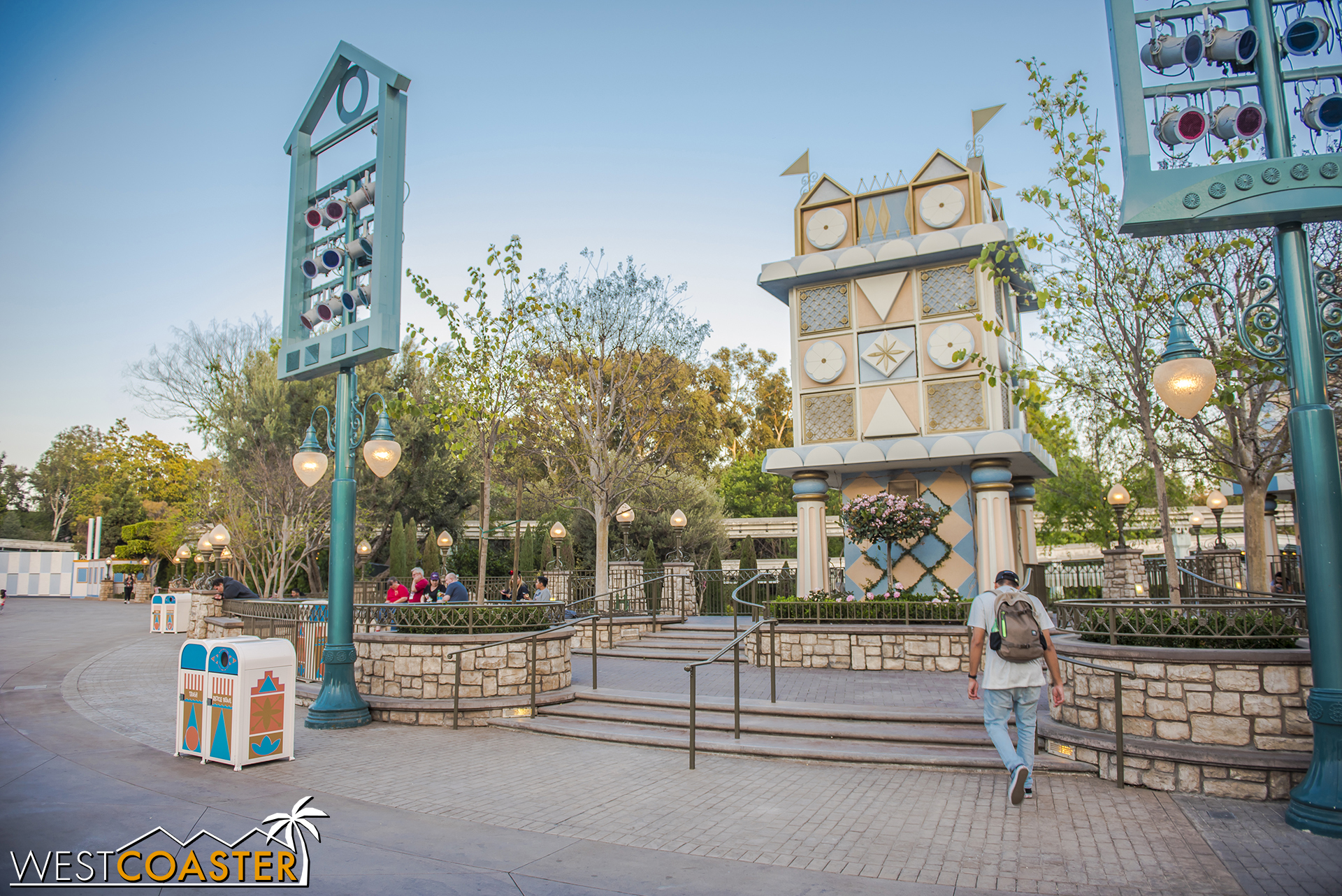  The terraces next to the old Motor Boat Cruise are back open. 