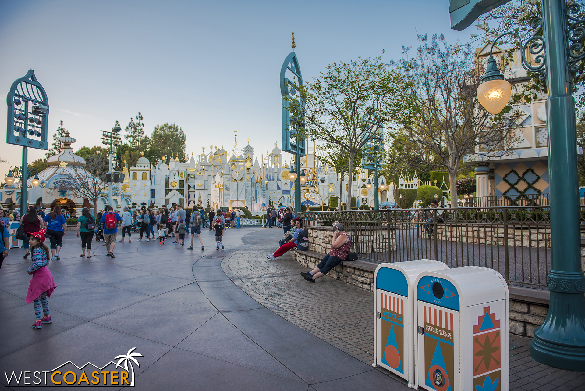  Just in time for parade season, this area is now clear! 