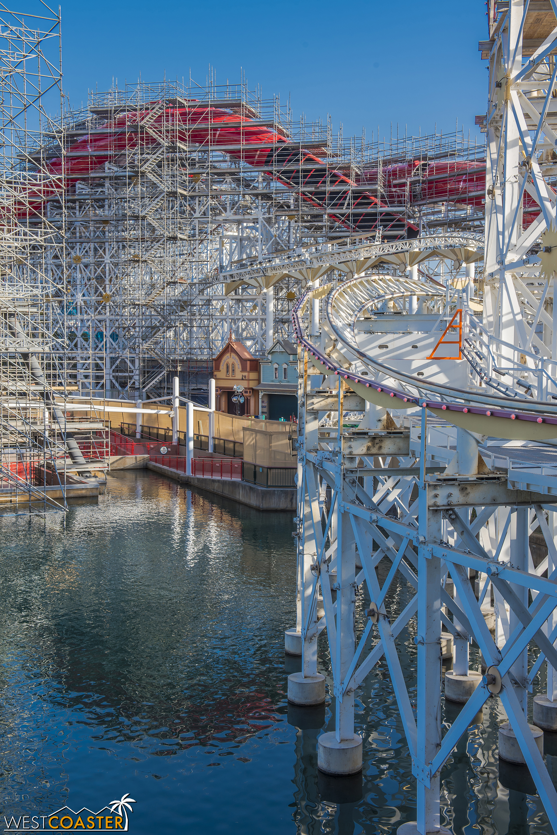  The Incredicoaster is coming along. 