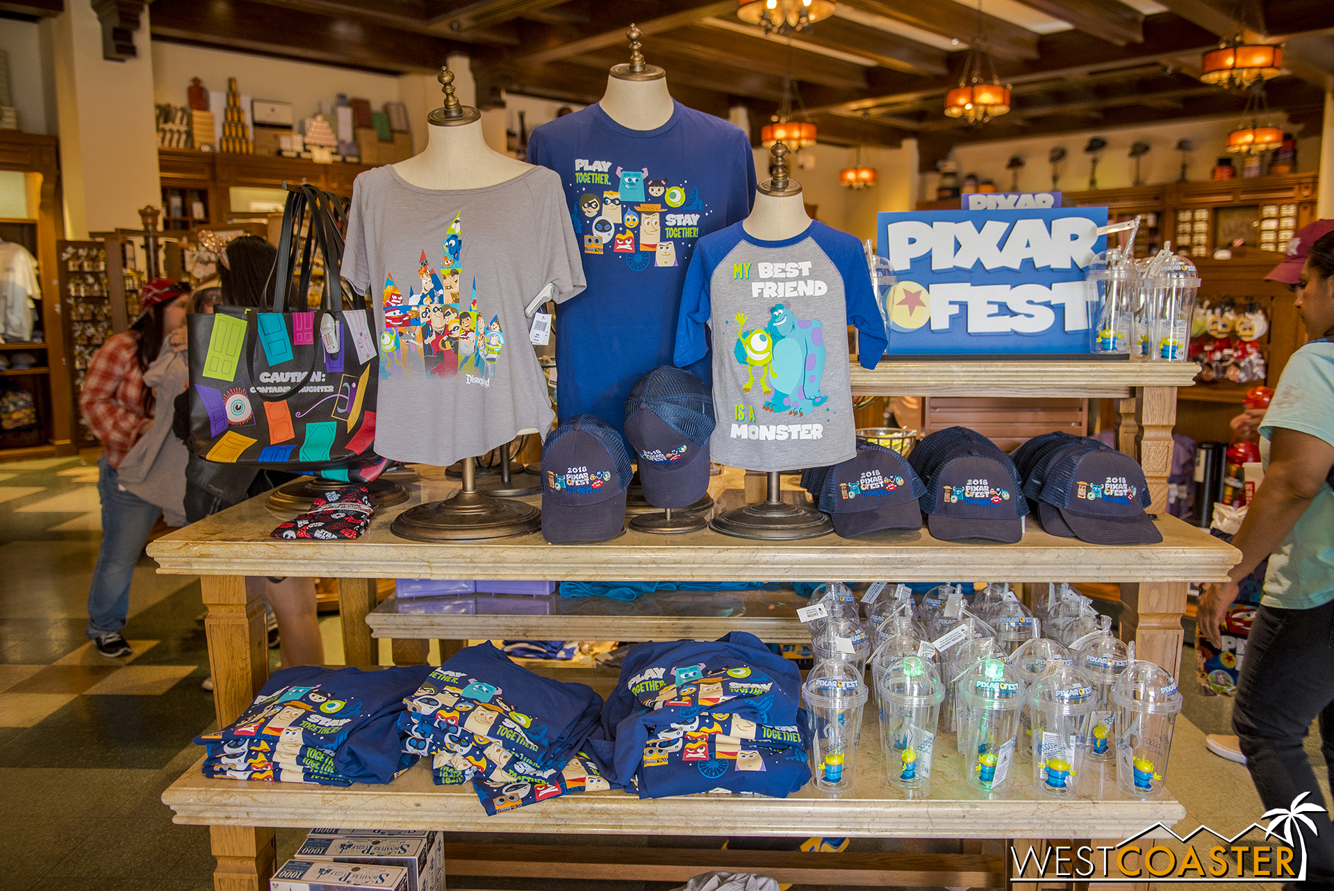  There’s plenty of collectibles as part of Pixar Fest.  Here’s a selection that can be found at the Buena Vista Street Five &amp; Dime. 