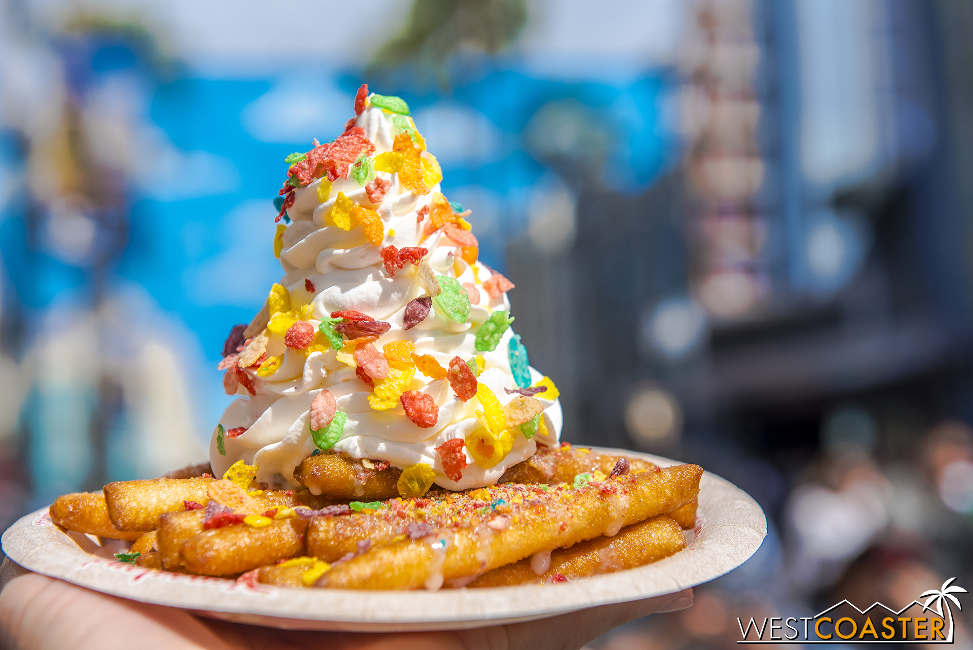  These Funnel Cake Fries would kill Dan, but for the non-diabetics, are a sweet treat. 