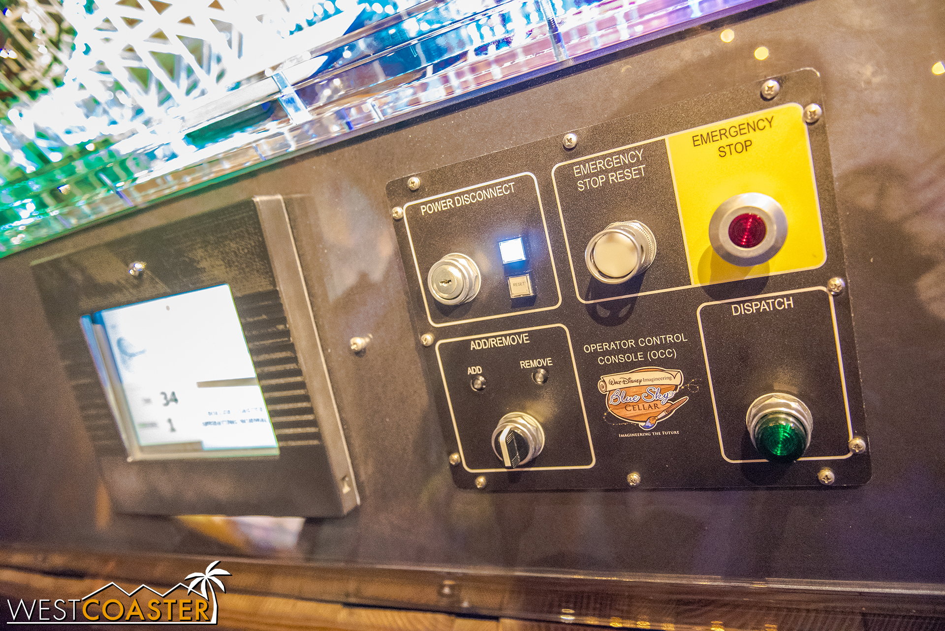  Guests can “operate” the model coaster, trigger e-stops, and get a sense of how everything works together. 