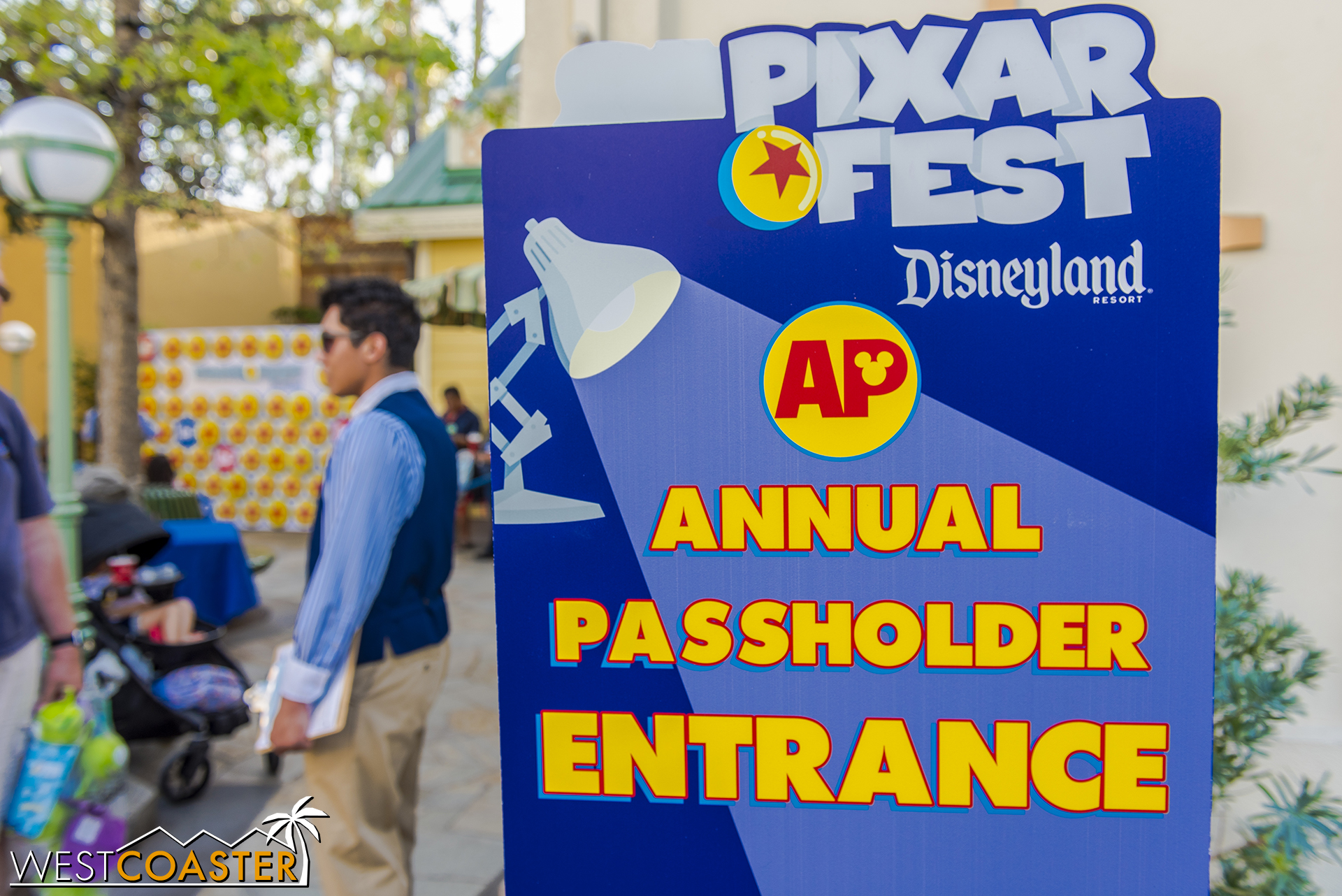  Annual Passholders have an AP Corner too, of course. 